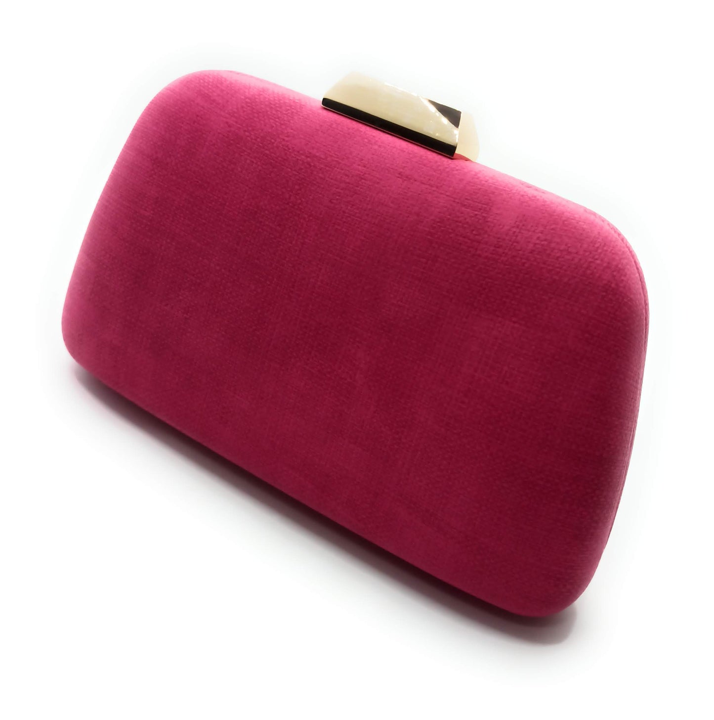 Cartera De Mano Bolso Fiesta · Tweed Fucsia (última unidad!)