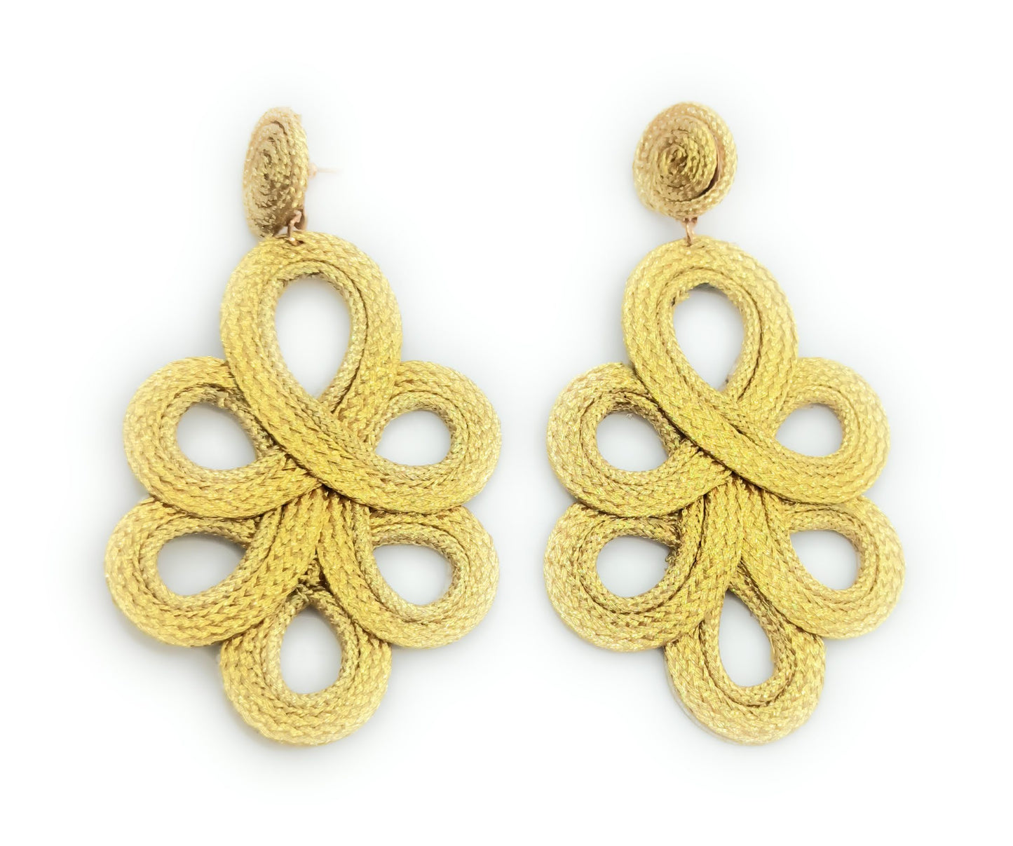 Pendientes Largos de Fiesta y Flamenca – Ligereza y Estilo Andaluz · Oro (última unidad!)