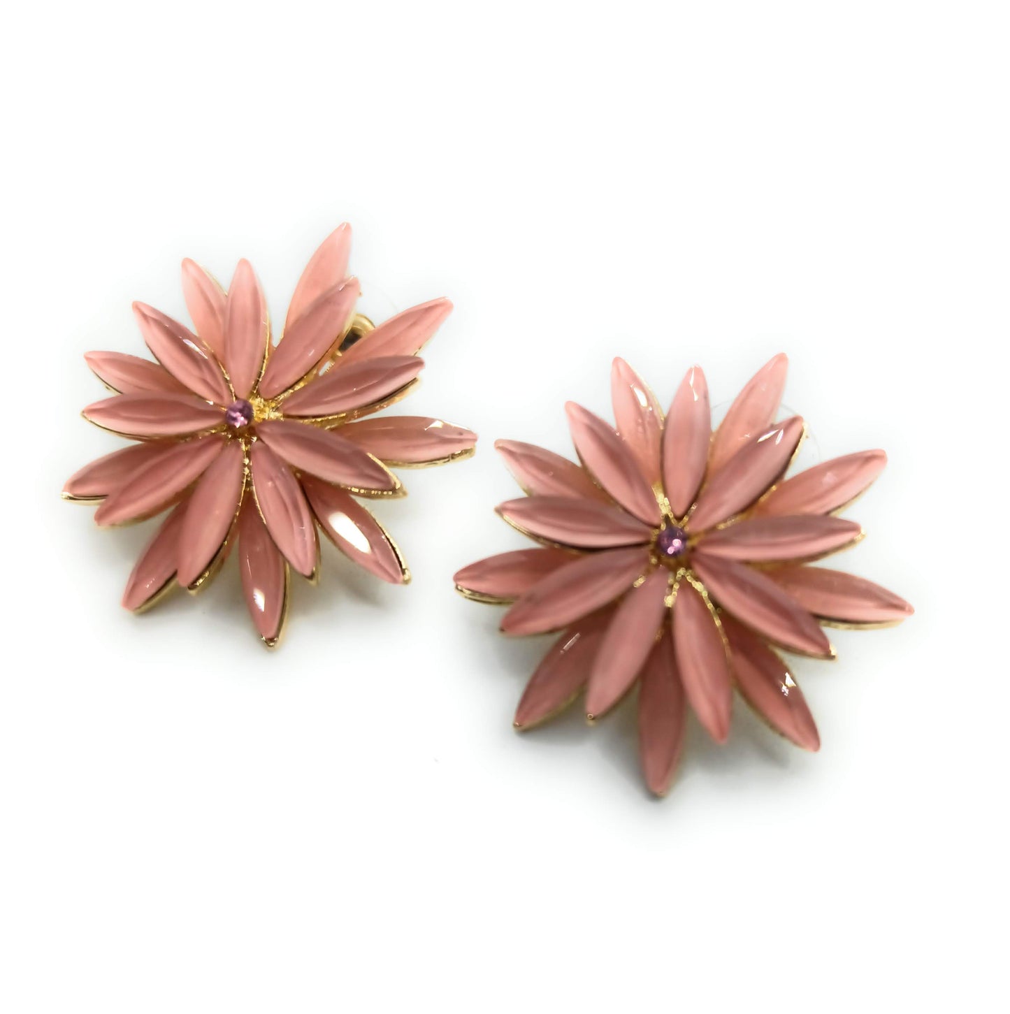 Pendientes Cristales Margarita · Nude, Oro