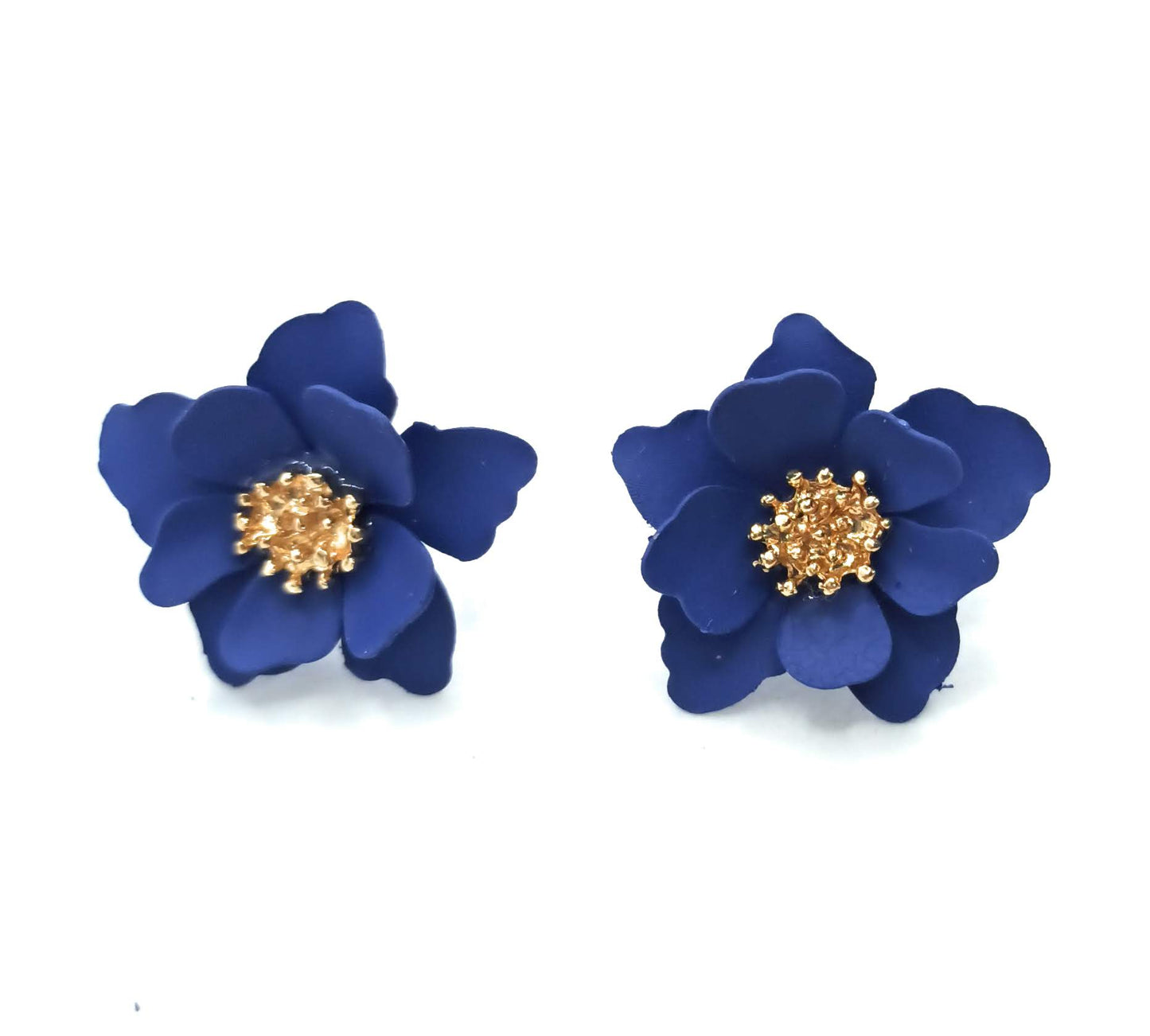 Pendientes Florecitas · Azul