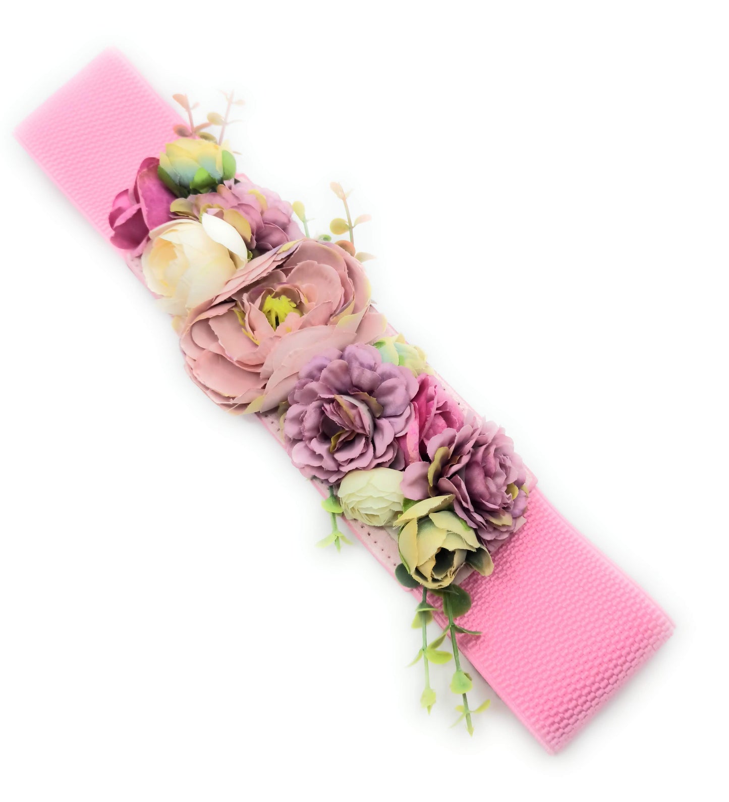 Cinturón de Flores · Cinta Rosa Peonia Rosa Viejo