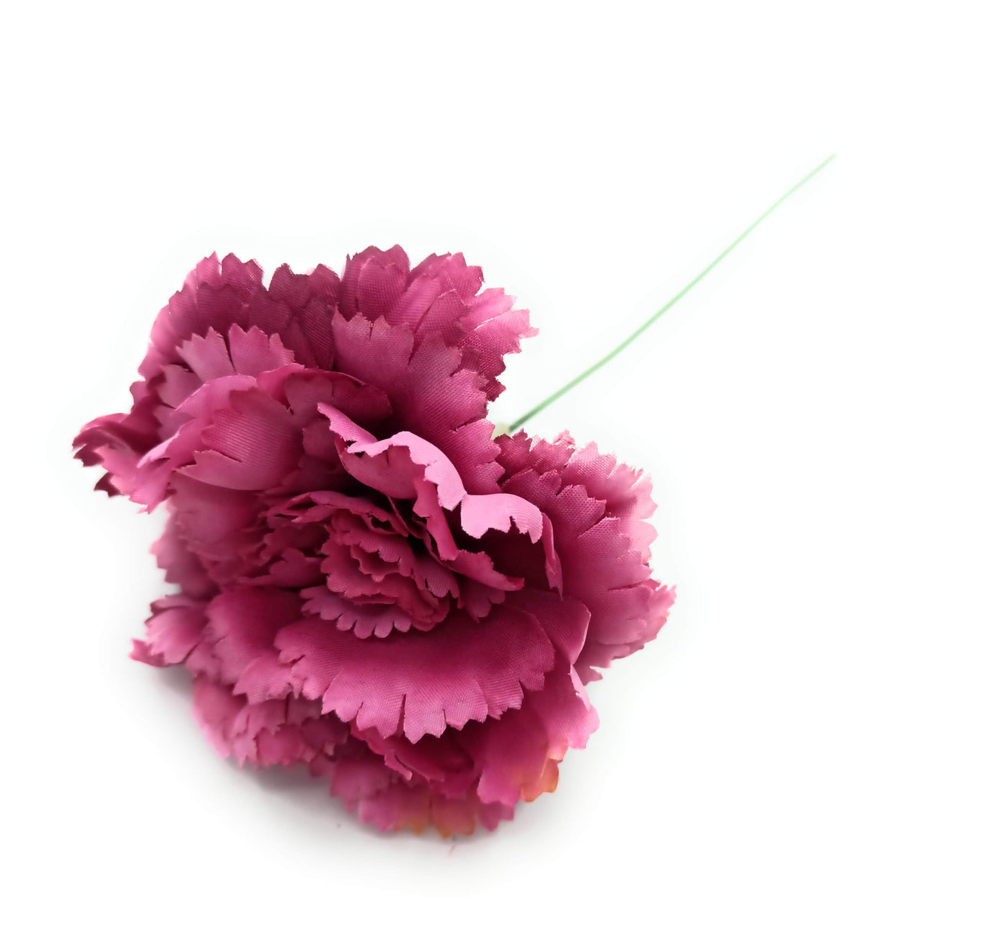 Clavel Flamenco Flor Pelo Ø9cm · Fucsia Magenta