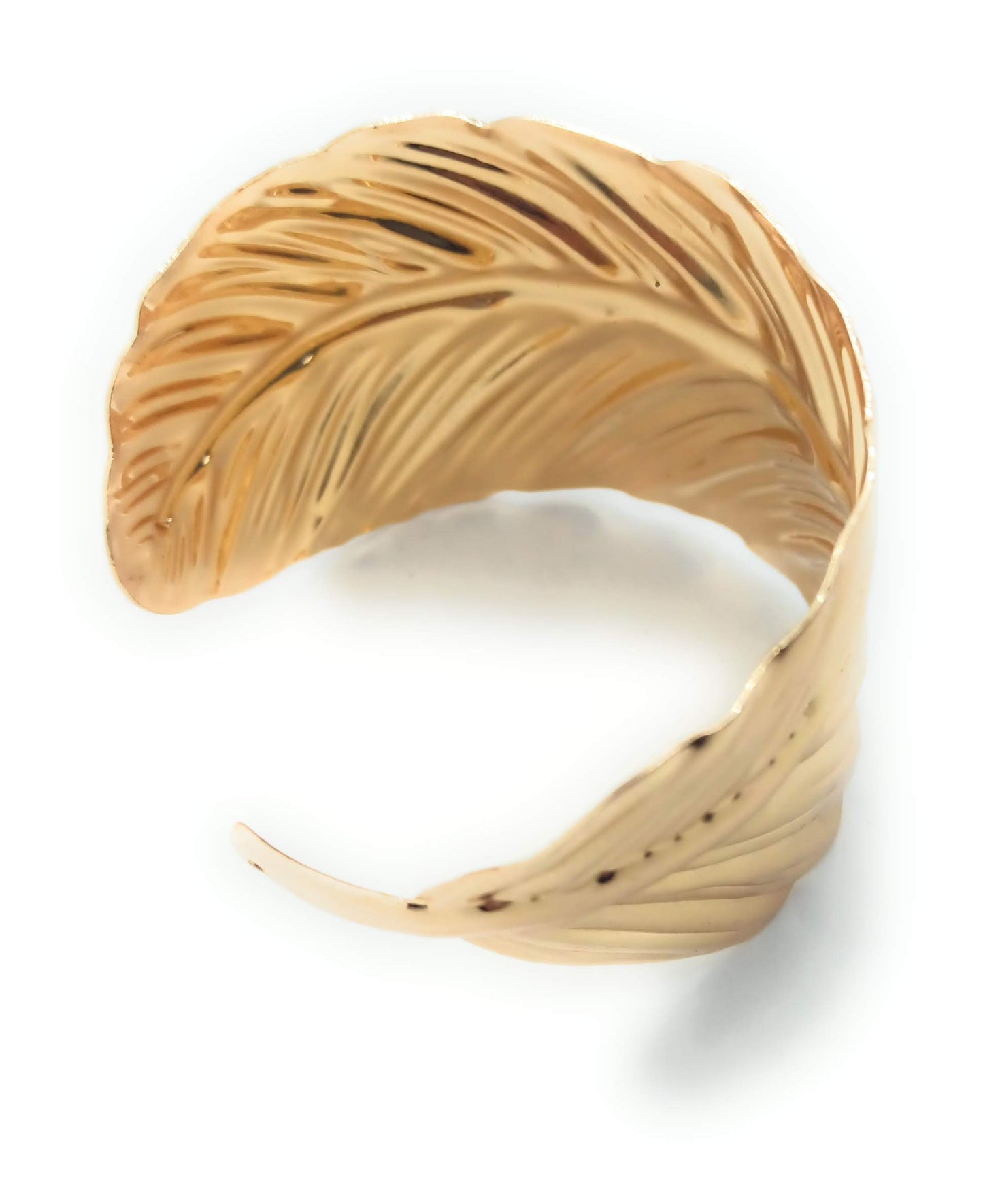 Brazalete Hoja XL Oro