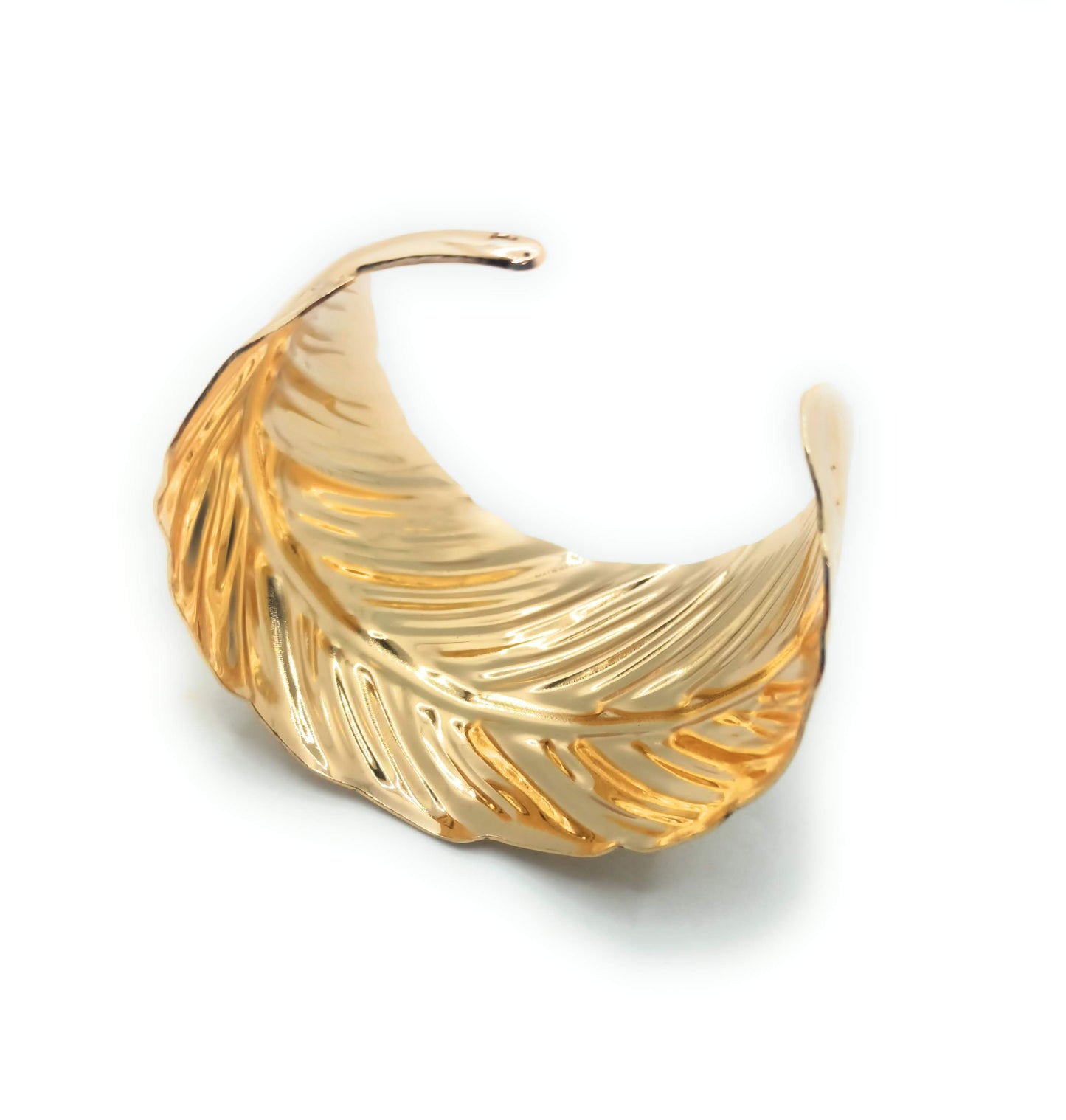 Brazalete Hoja XL Oro