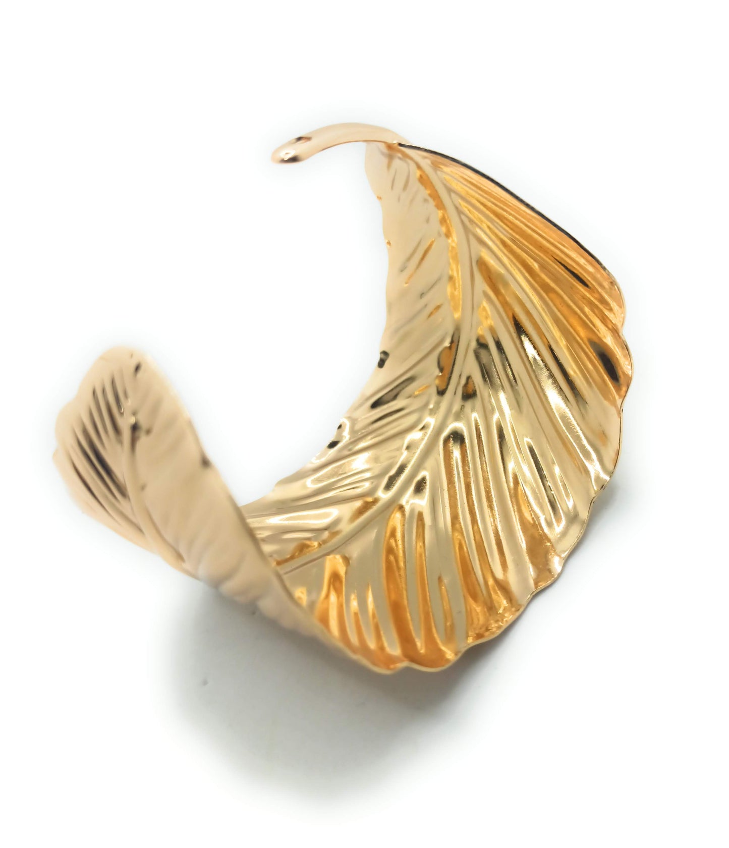 Brazalete Hoja XL Oro