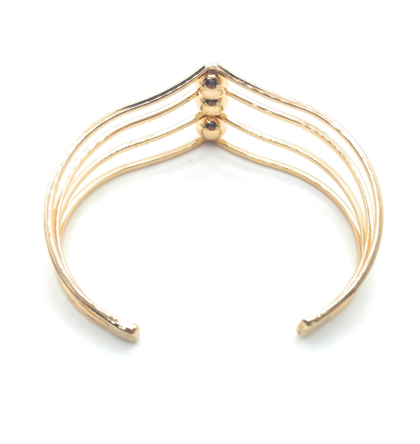 Brazalete Dorado Aros · Bolitas Oro