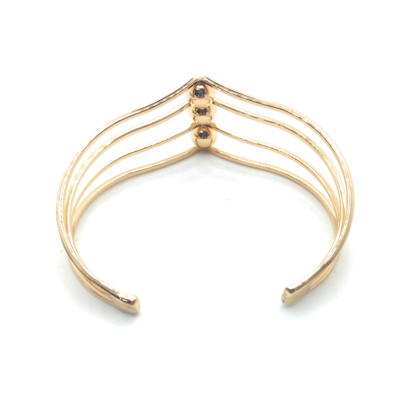 Brazalete Dorado Aros · Bolitas Oro