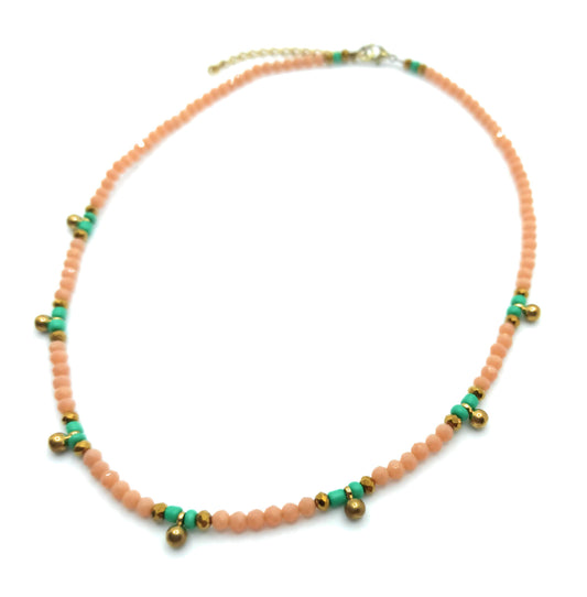 Gargantilla Alegre Bolitas · Nude