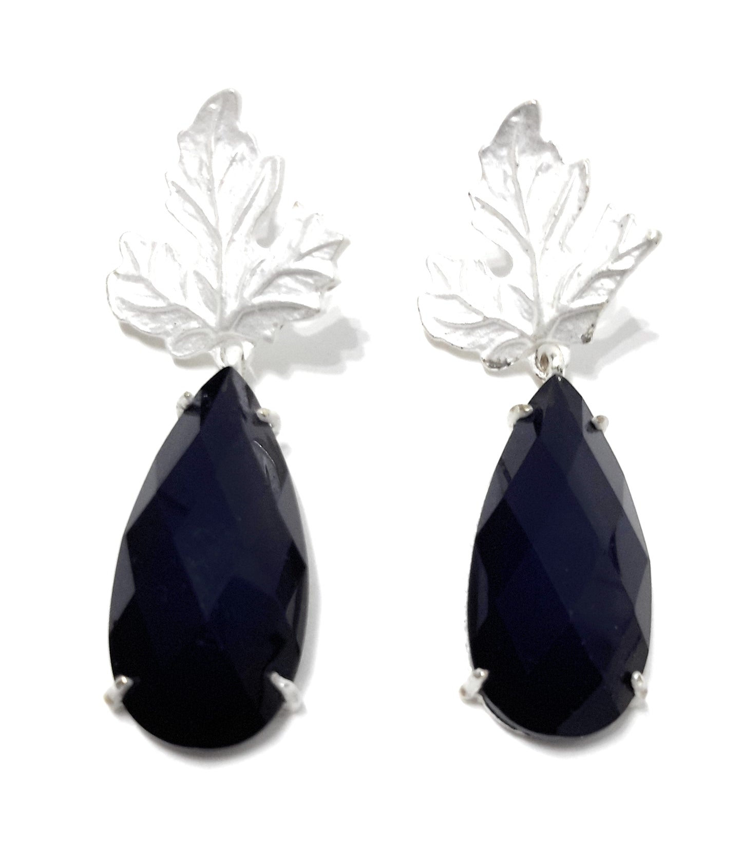 Pendientes Arce · Azul Noche