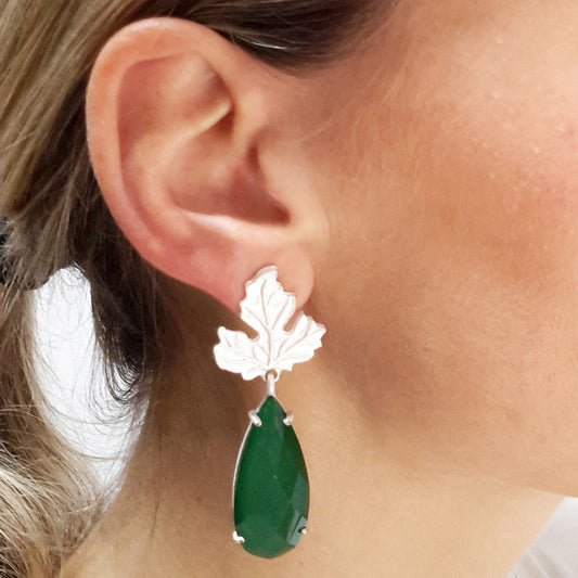 Pendientes Arce · Verde