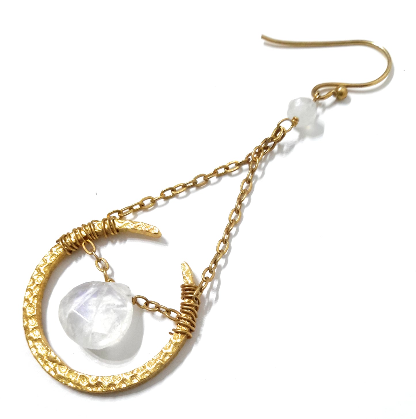 Pendientes Joya 24K · BALANZA (Hecho a mano)