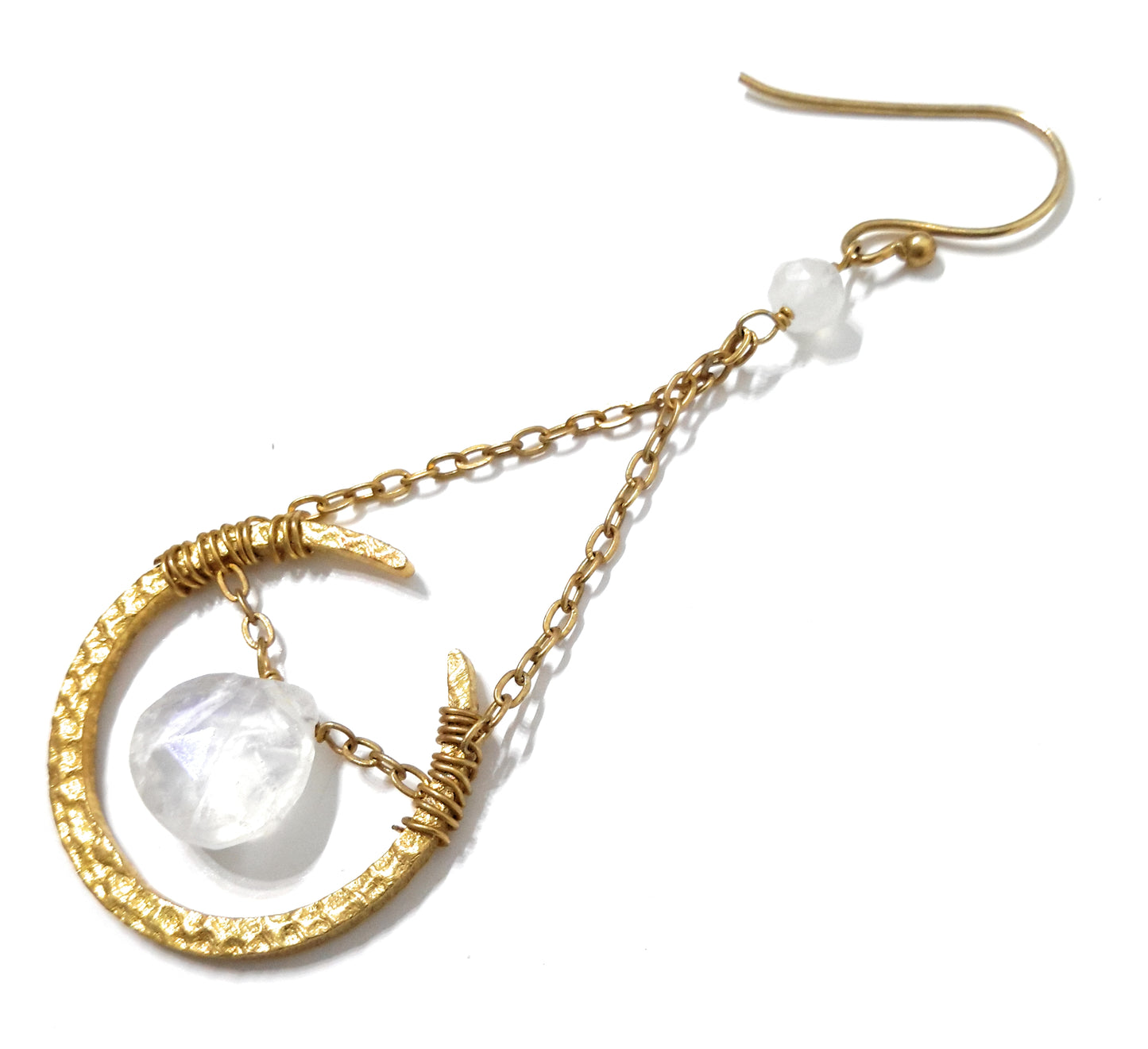 Pendientes Joya 24K · BALANZA (Hecho a mano)