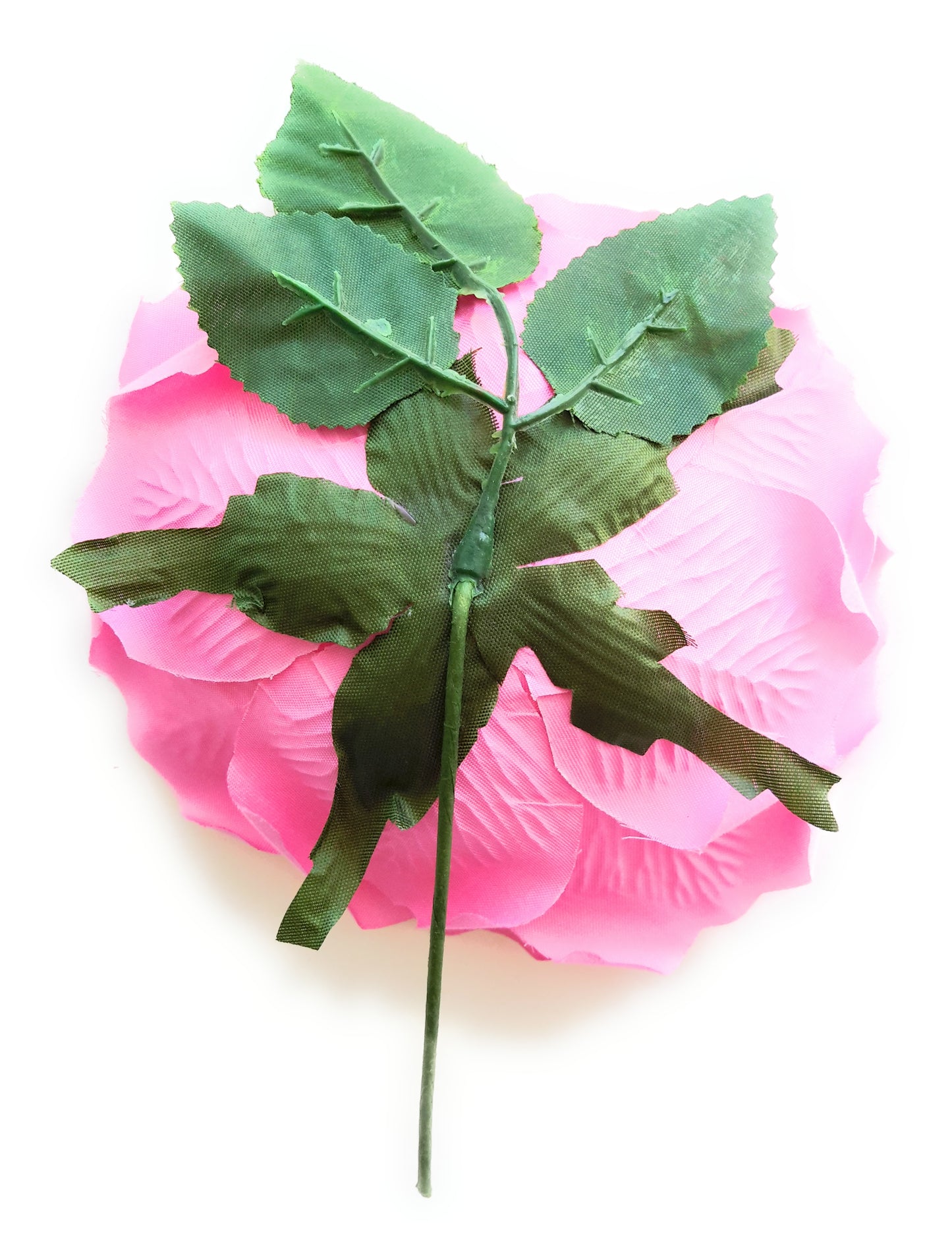 Flor Flamenca Pelo Grande Ø19cm · Rosa