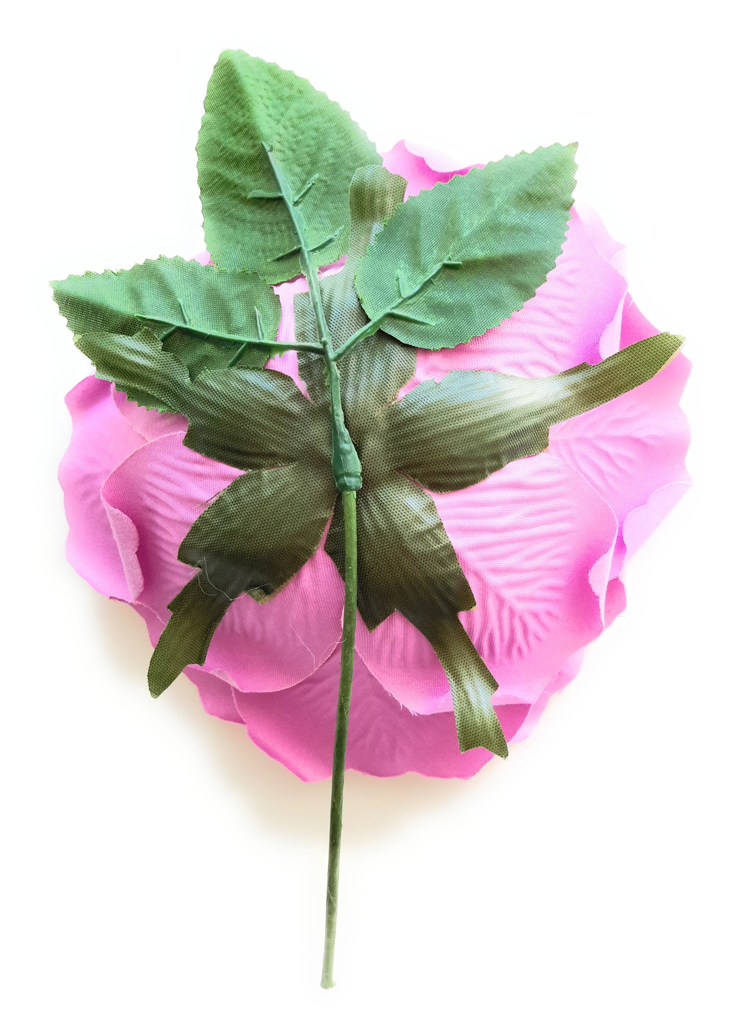 Flor Flamenca Pelo Grande Ø19cm · Malva Claro