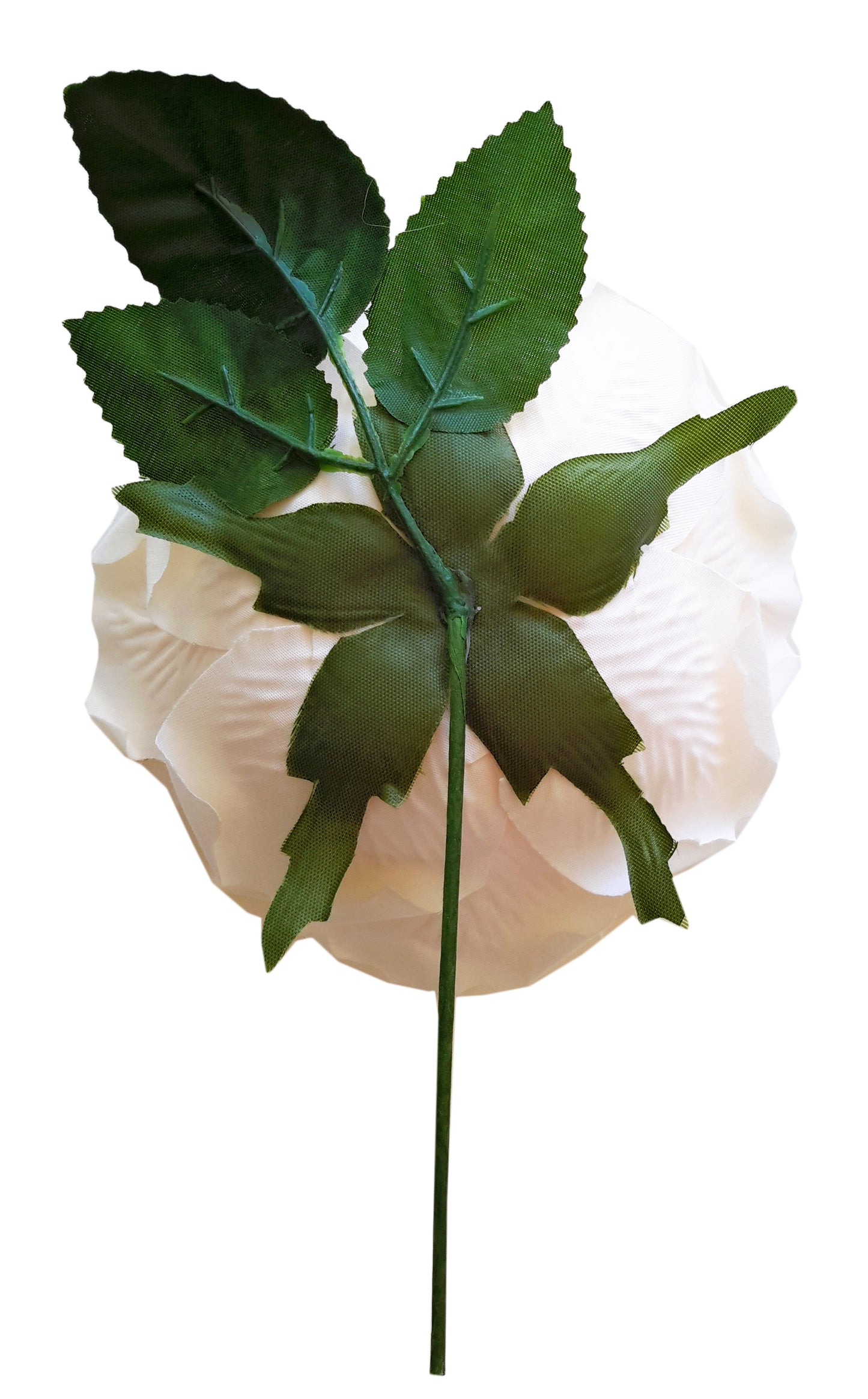 Flor Flamenca Pelo Grande Ø19cm · Marfil