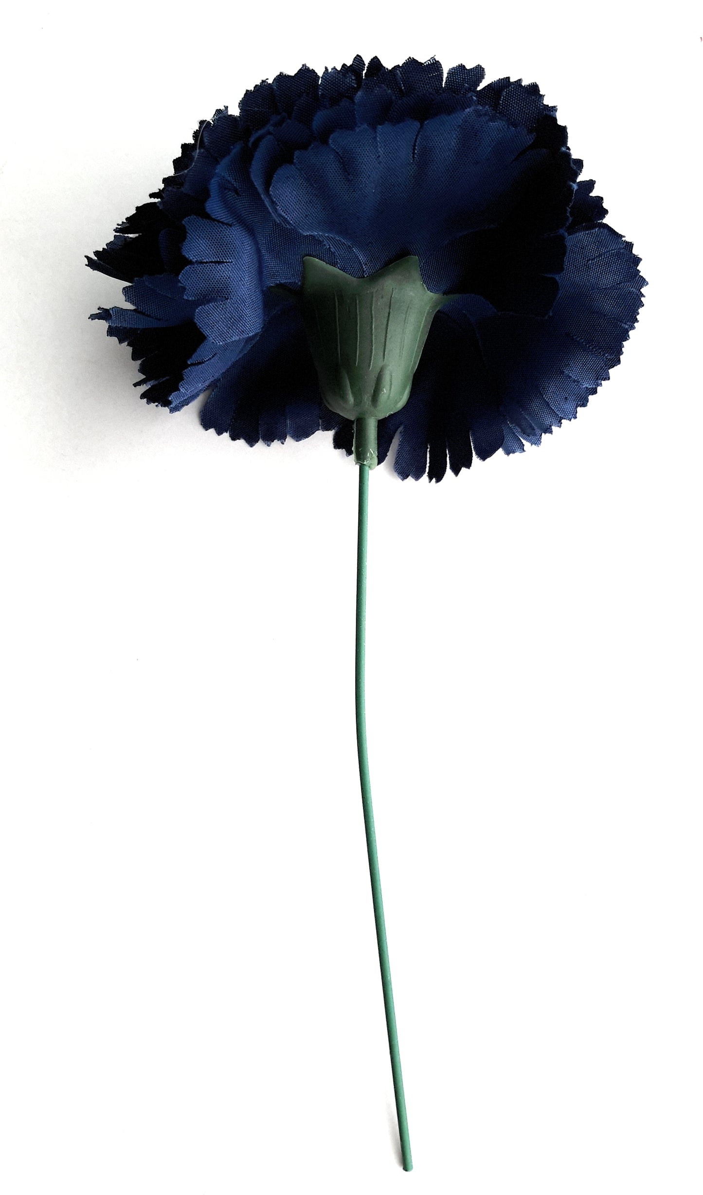 Clavel Flamenco Flor Pelo Ø9cm · Azul Marino