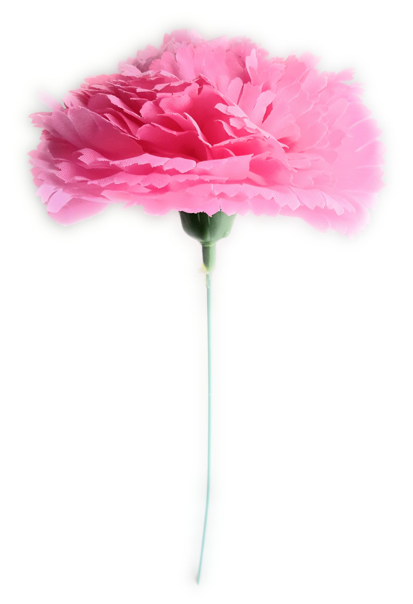 Clavel Flamenco Flor Pelo Ø9cm · Rosa