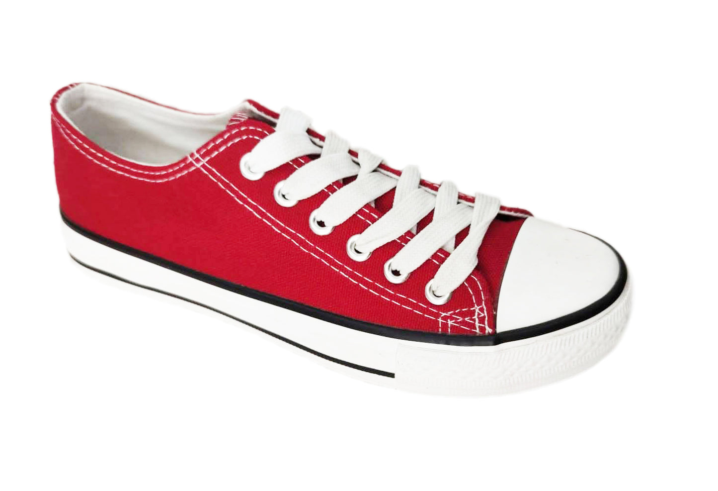 Zapatillas de Lona · Rojo (T.37 · T.39 · T.40)