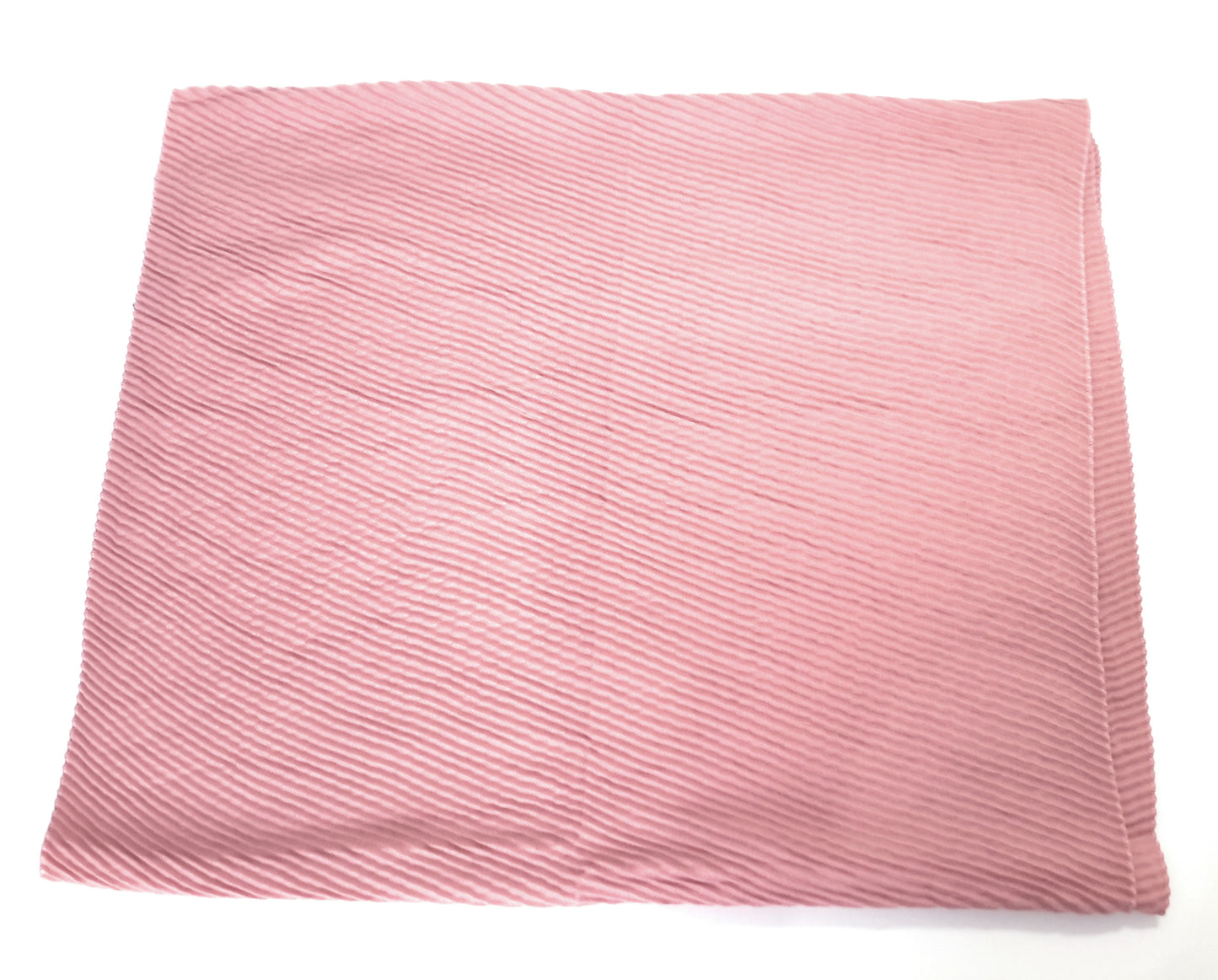 Bufanda Larga Plisada · Rosa (última unidad!)