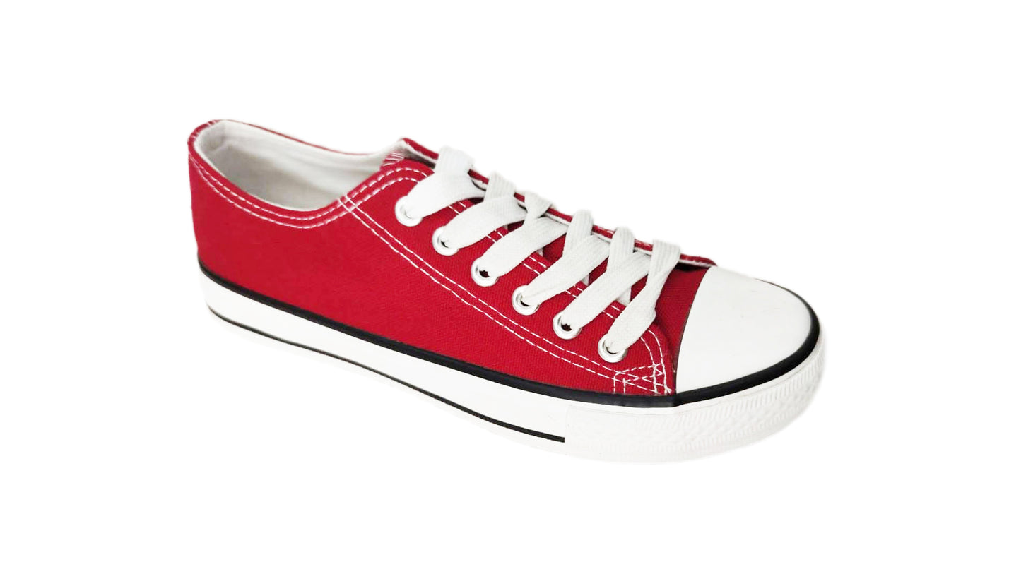 Zapatillas de Lona · Rojo (T.37 · T.39 · T.40)