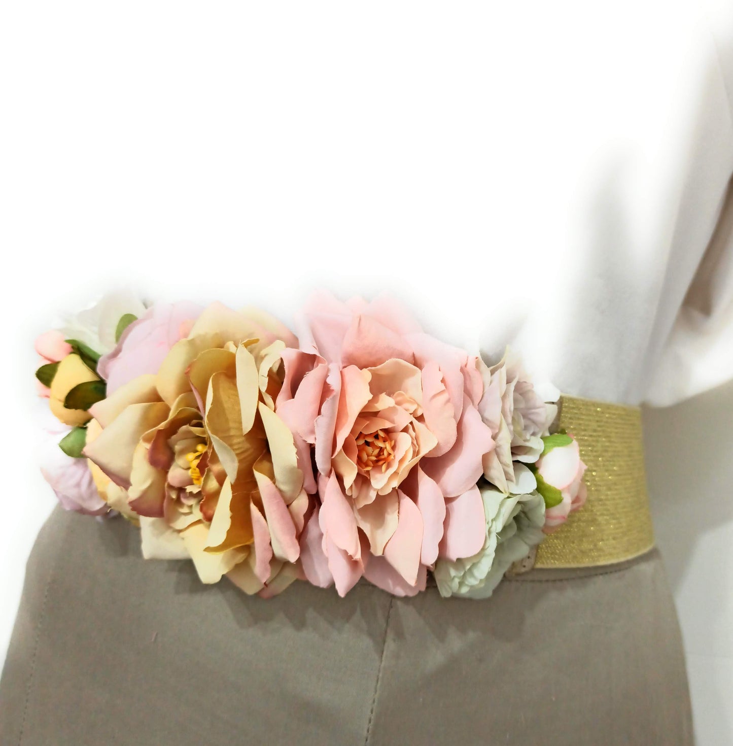 Cinturón de Flores · Oro Rosa