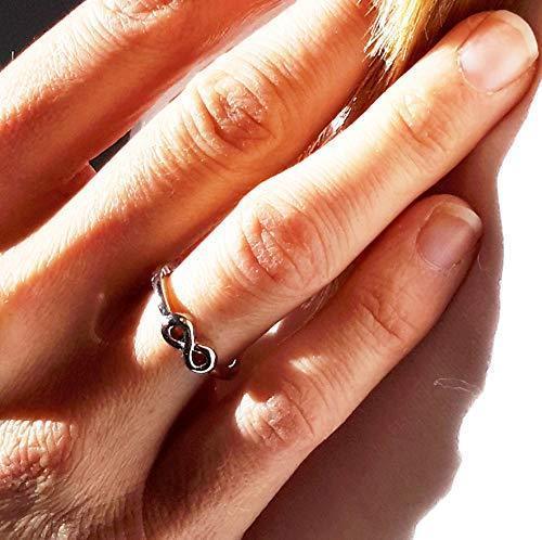 Anillo Plateado · Infinito T.16 (5,6cm)