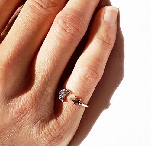 Anillo Plateado · Luna T.16 (5,6cm)