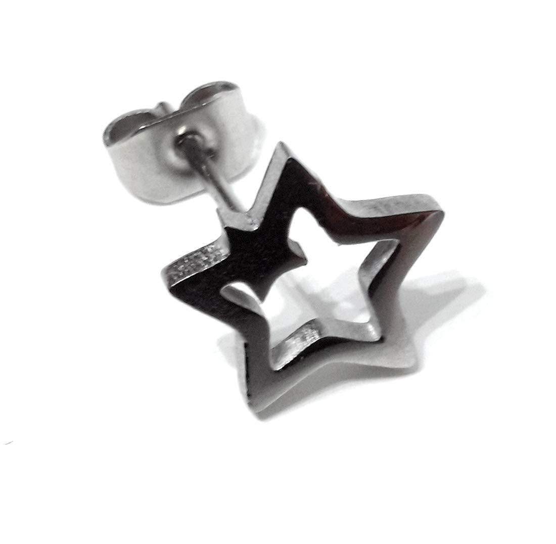 Pendientes Plateados · Estrellitas