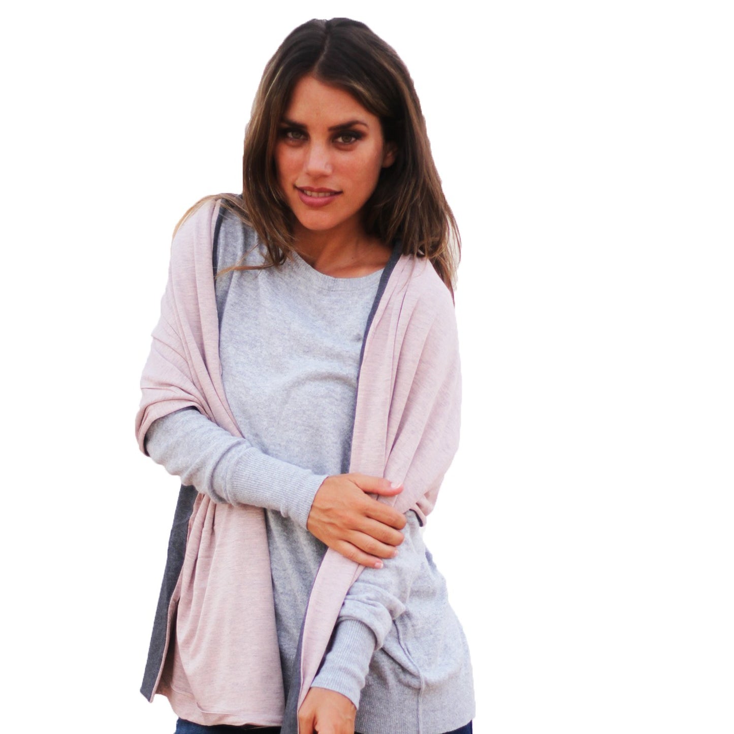 Bufanda Grande de Punto · Fauna Oliva