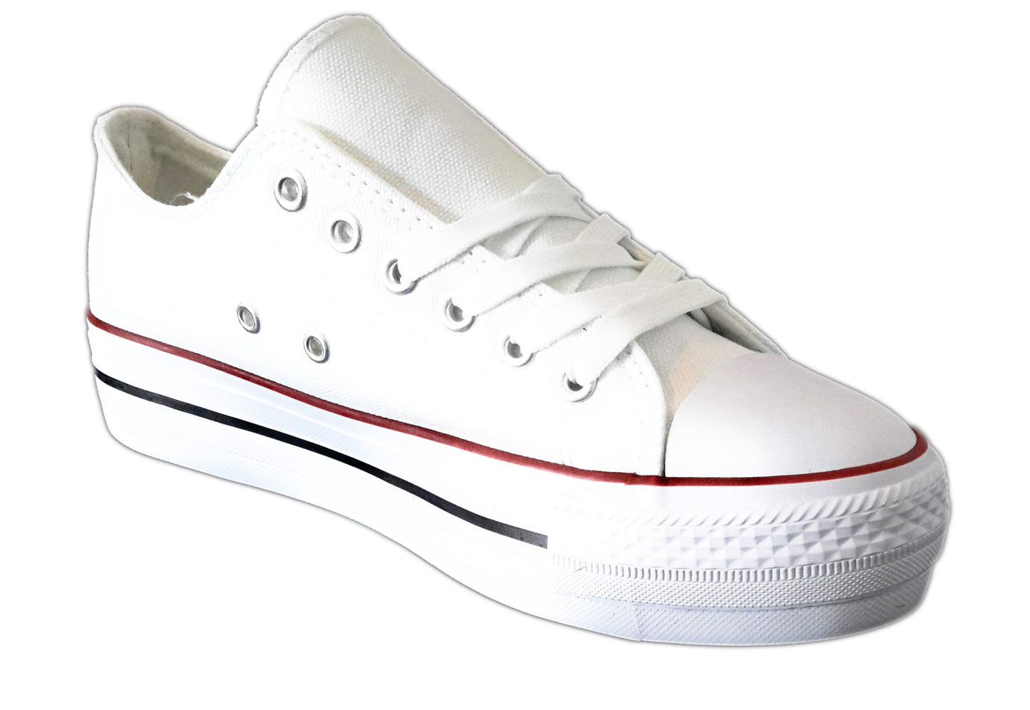 Zapatillas Blancas · Plataforma (T.37, T.39, T.40)