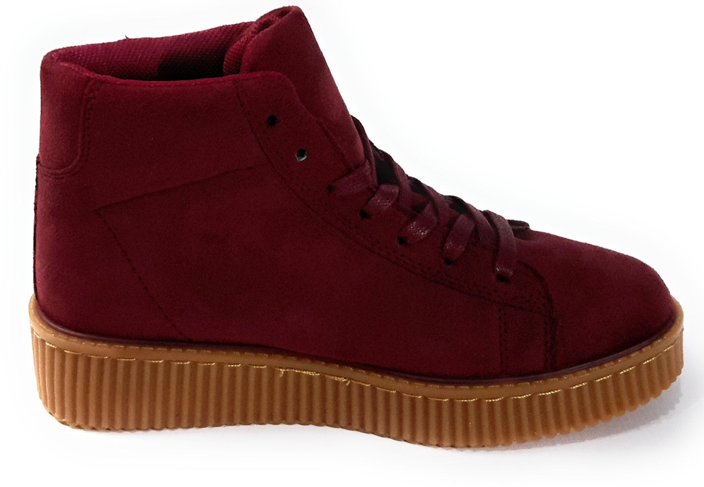 Botines Ante Burdeos · (T.37 - T.40) Ojo! Pedir 1 talla más