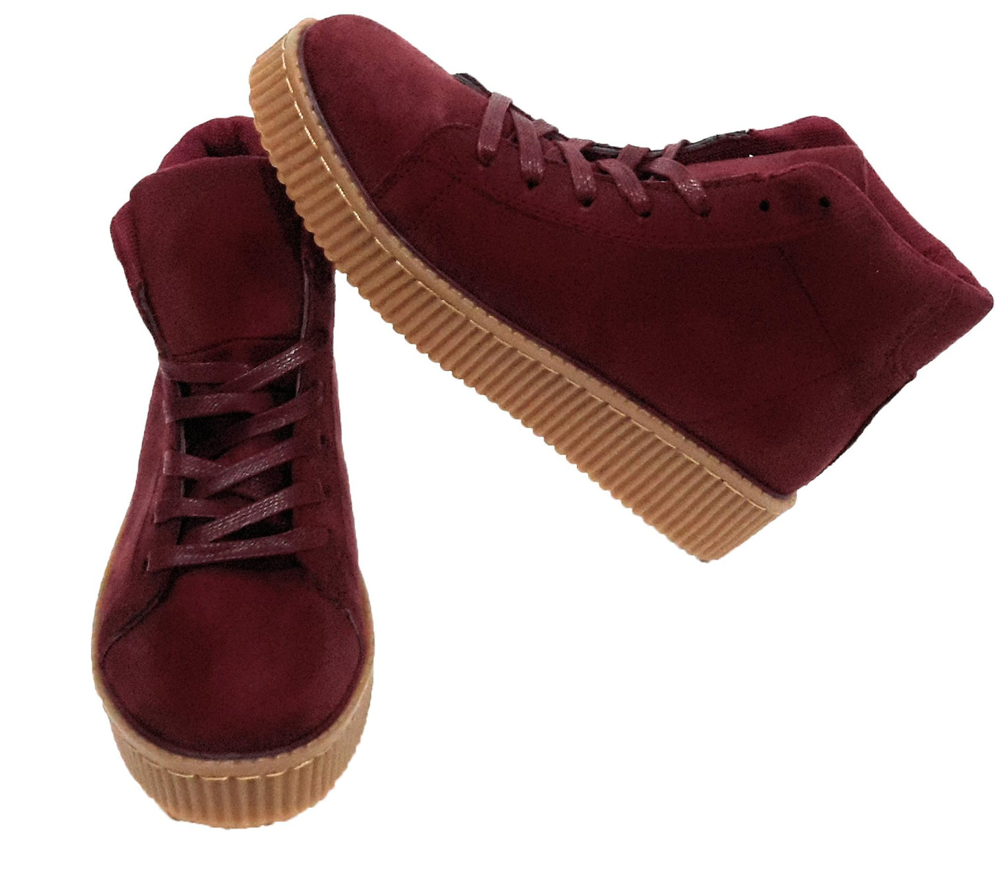 Botines Ante Burdeos · (T.37 - T.40) Ojo! Pedir 1 talla más