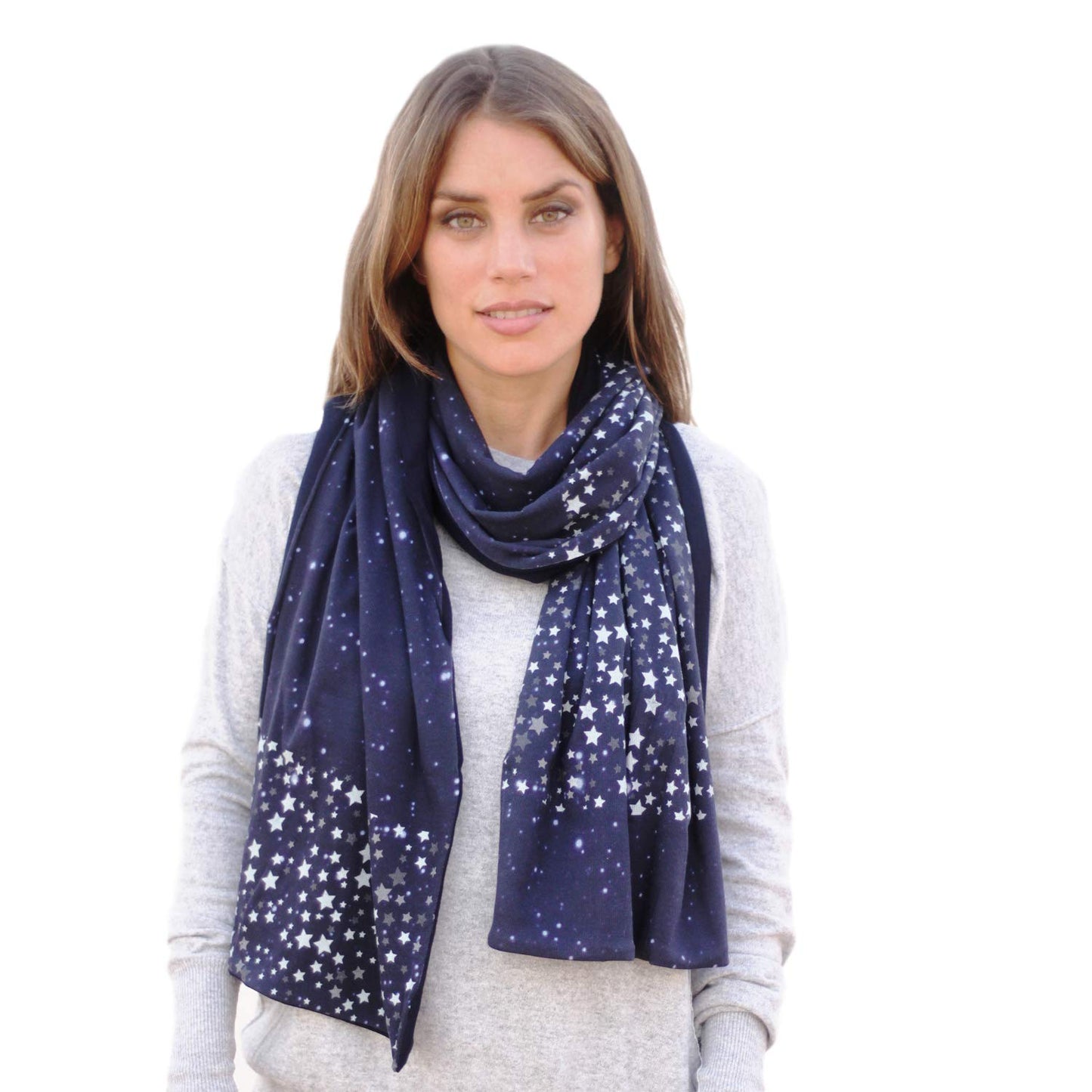 Bufanda Grande de Punto · Fauna Oliva