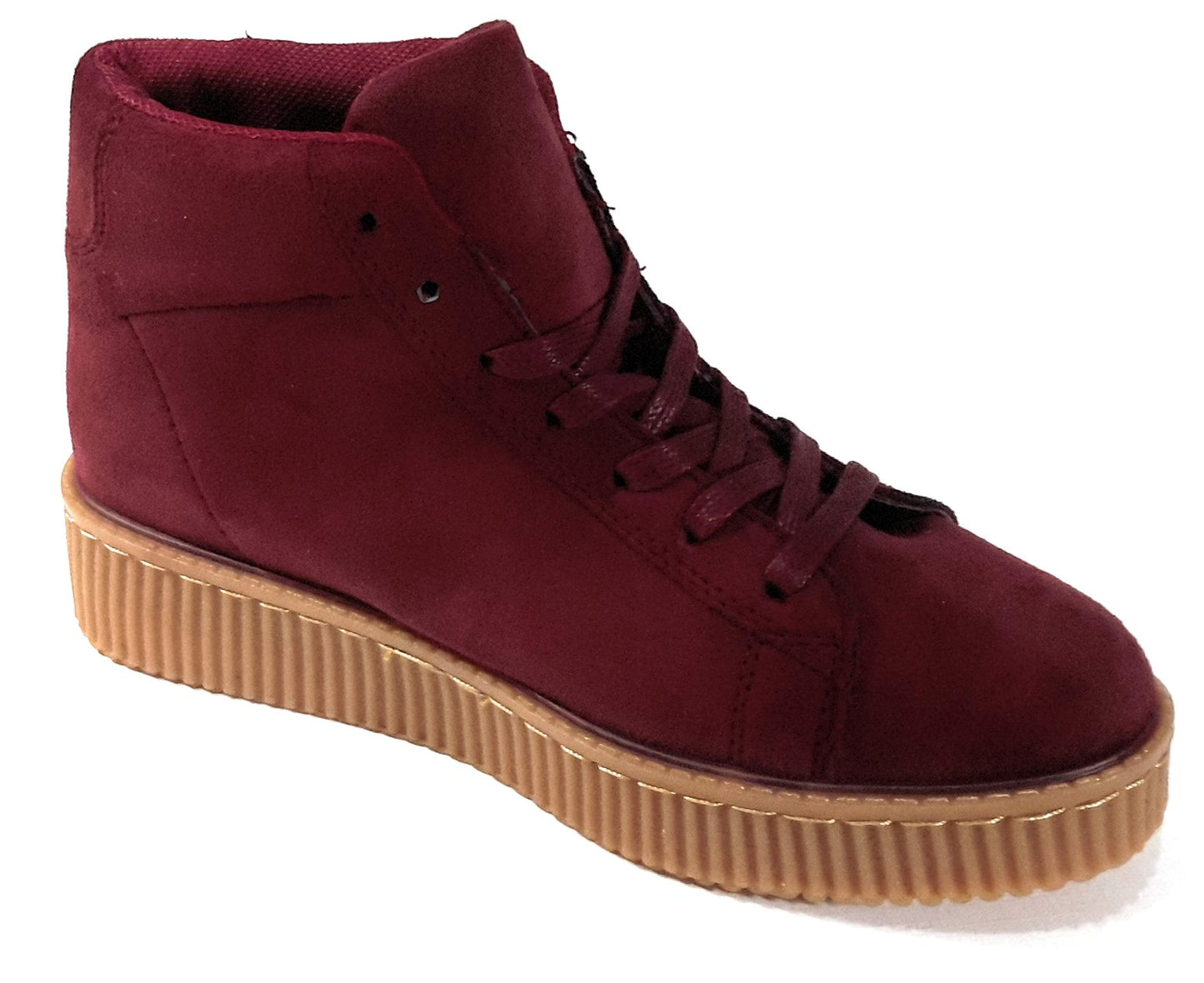Botines Ante Burdeos · (T.37 - T.40) Ojo! Pedir 1 talla más