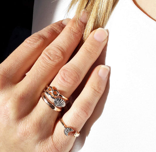 Anillo Dorado · Luna T.15 (5,5cm)