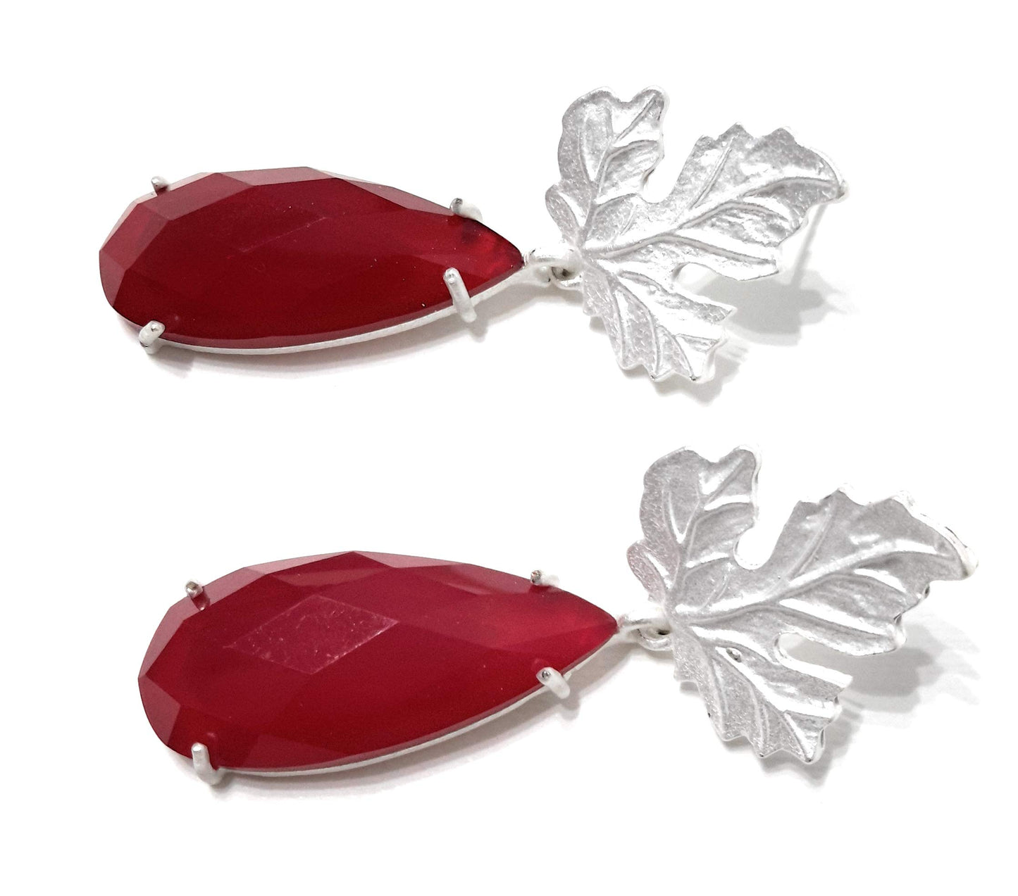 Pendientes Arce · Fucsia