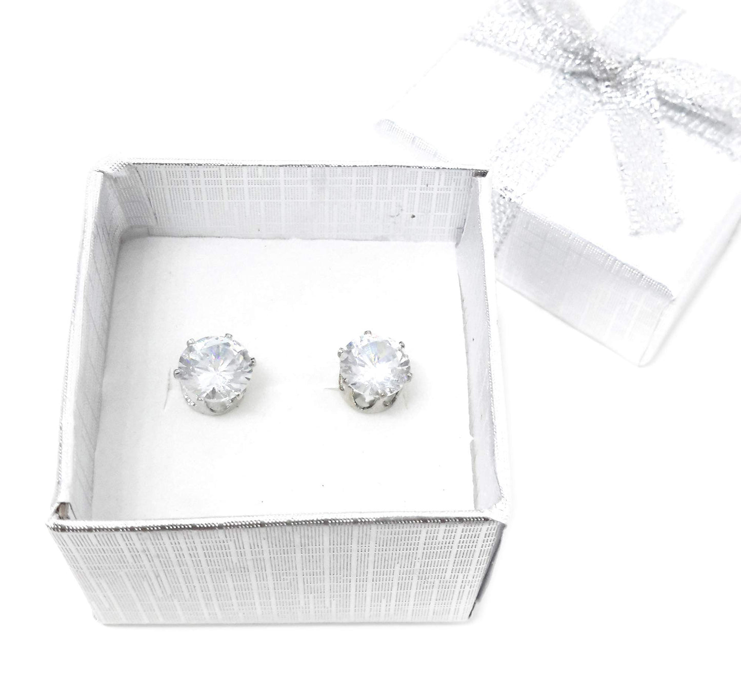 Pendientes de Circonita · Redondo