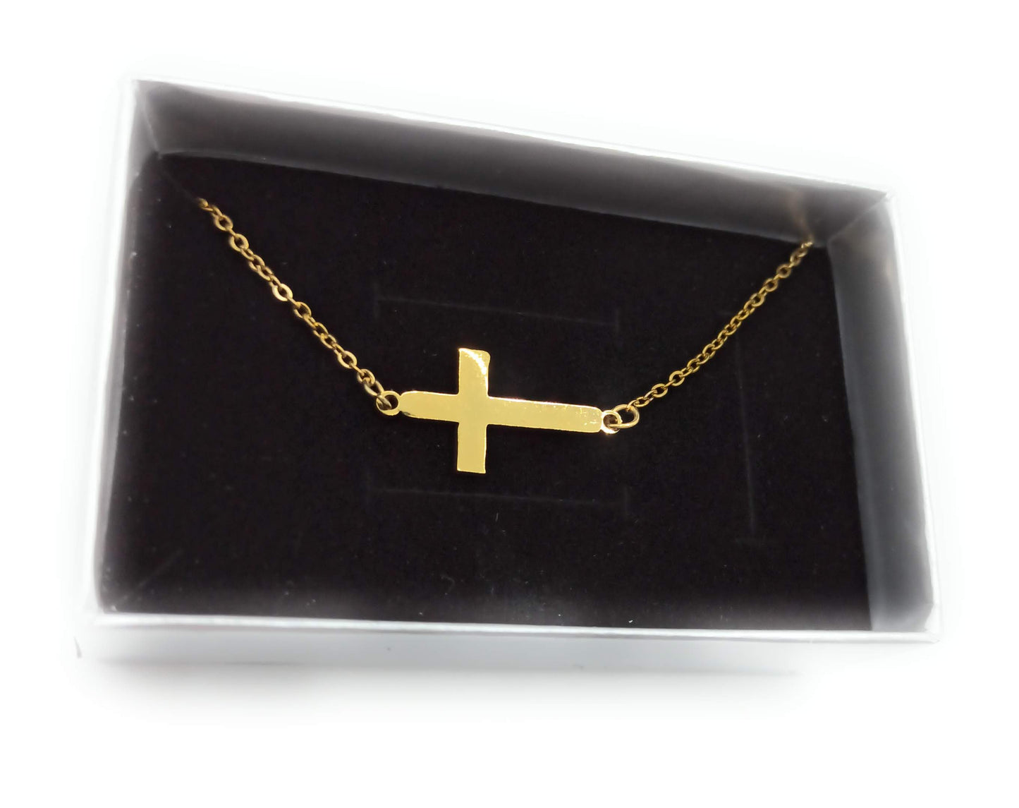 Gargantilla Dorada · Cruz Horizontal
