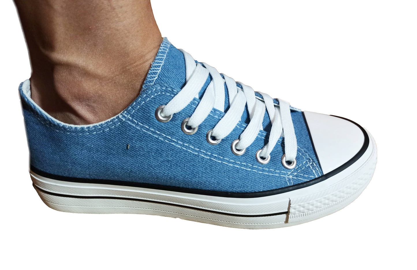 Zapatillas Bajas · Denim Plataforma (T.36 · T.38 · T.39)
