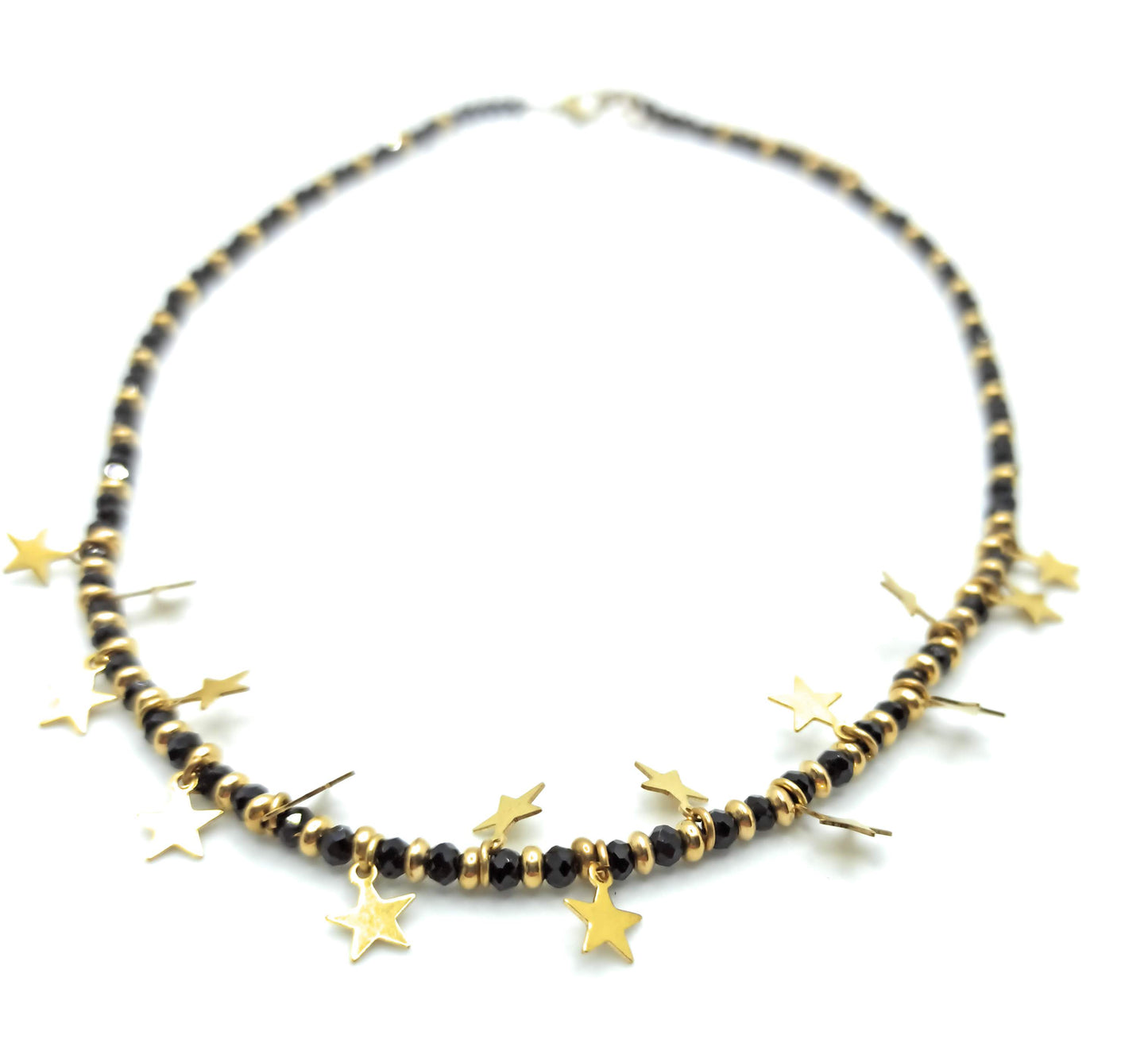 Gargantilla Estrellitas · Negro