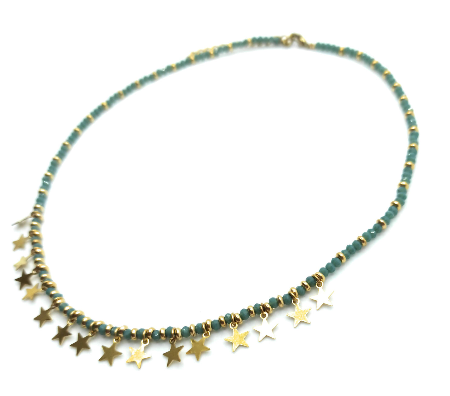 Gargantilla Estrellitas · Celeste