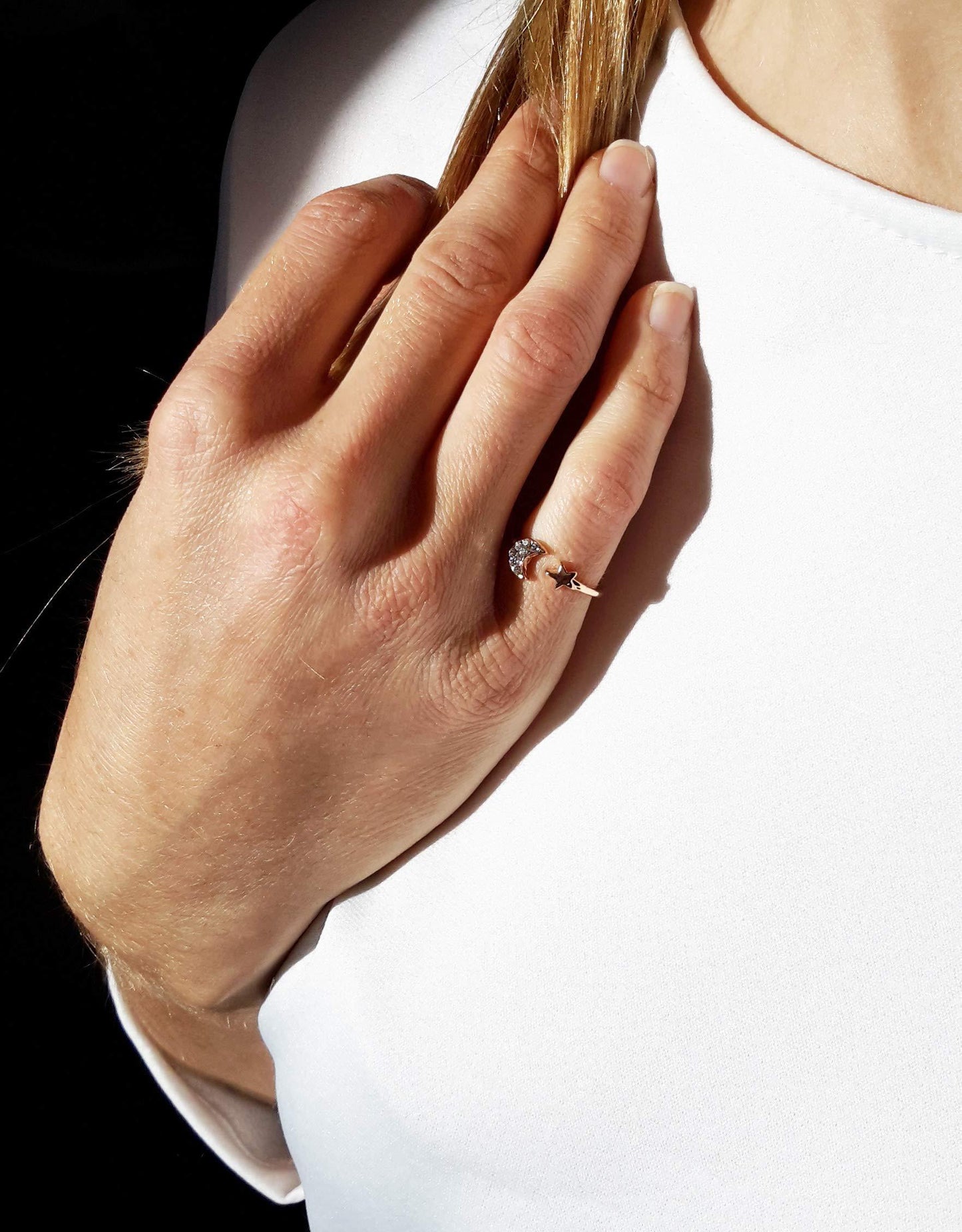 Anillo Dorado · Luna T.15 (5,5cm)