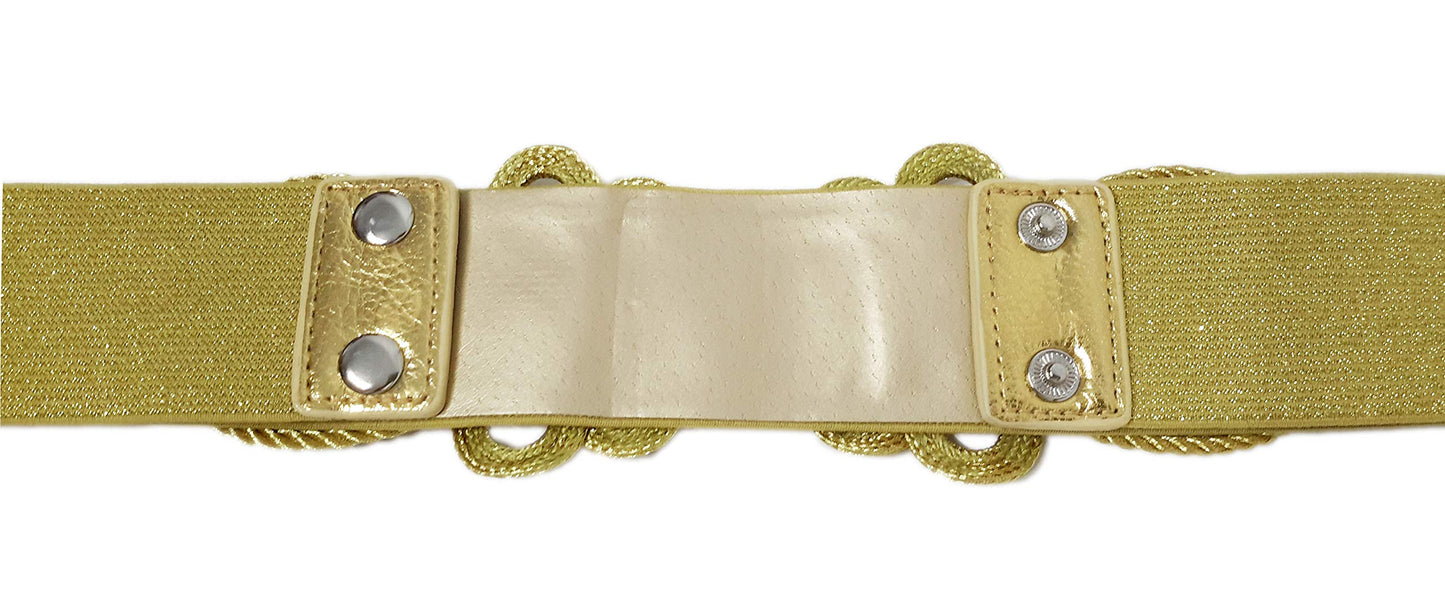 Cinturón Elástico Kimono · Oro