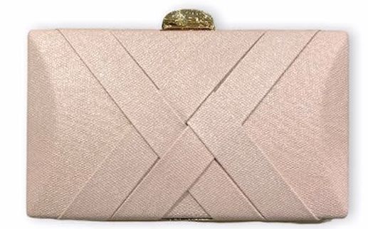 Cartera De Mano Bolso Fiesta · Cruzado Nude