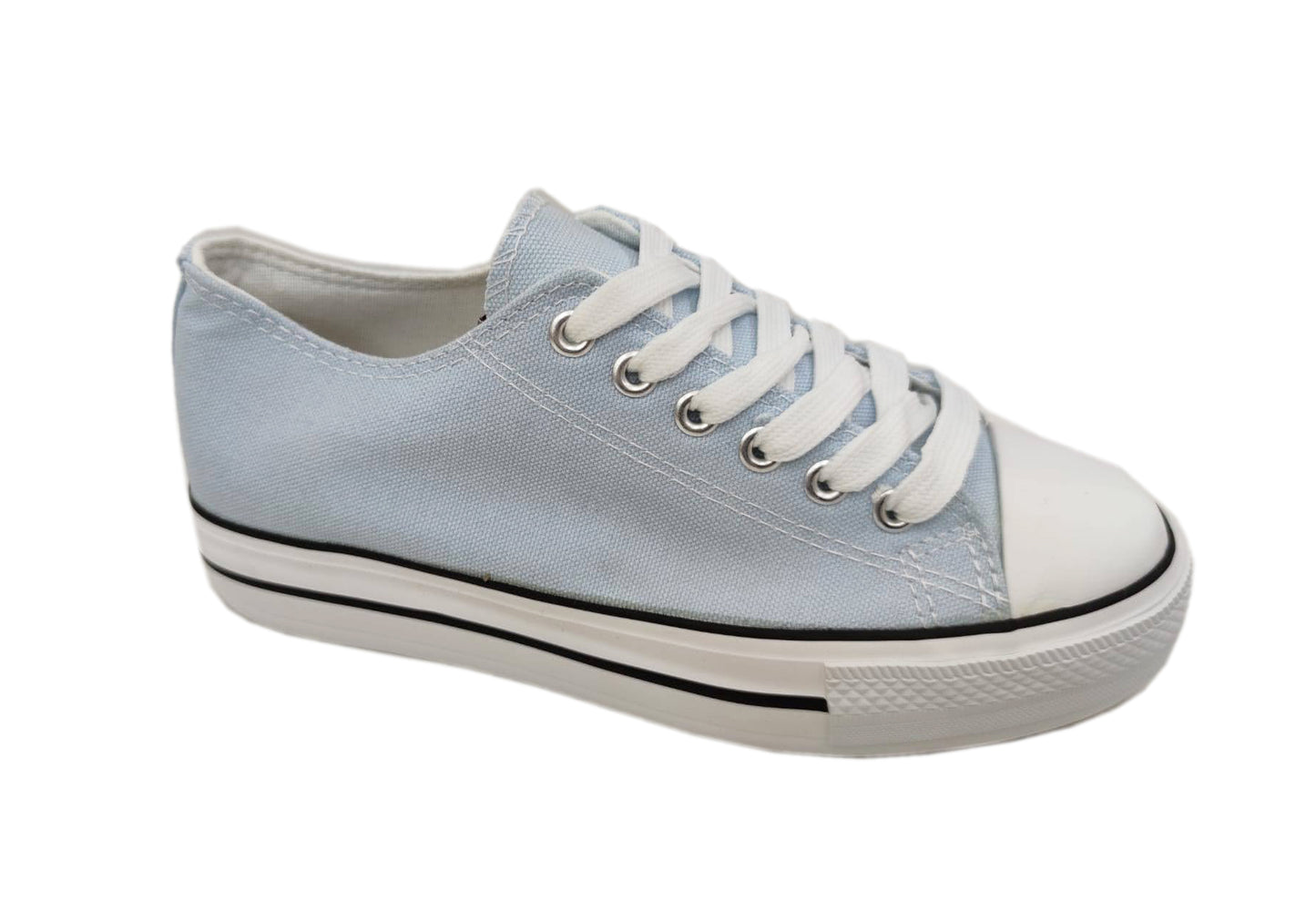 Zapatillas de Lona · Celeste (T.36 - T.41)