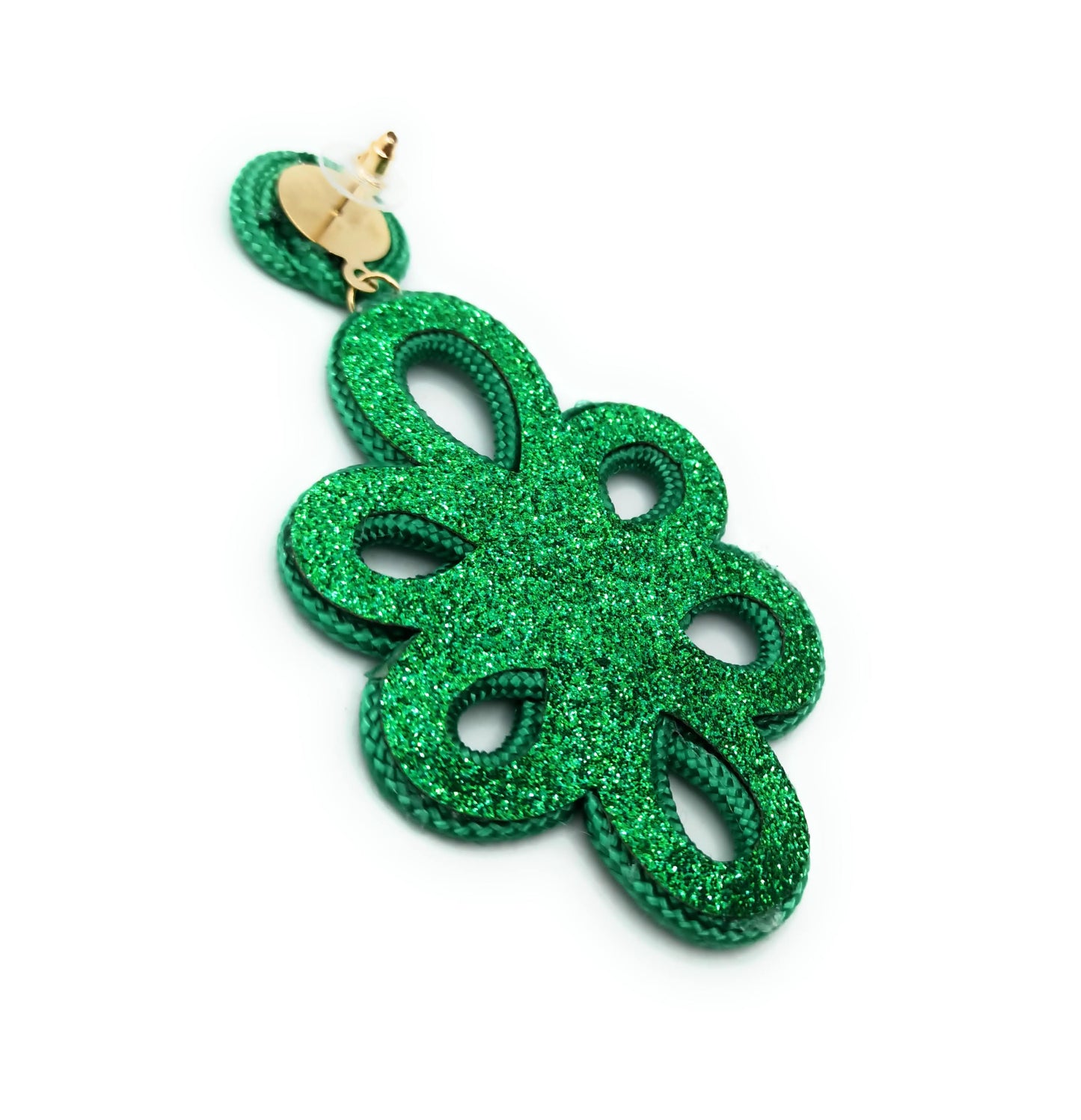 Pendientes Largos de Fiesta y Flamenca – Ligereza y Estilo Andaluz · Verde (última unidad!)