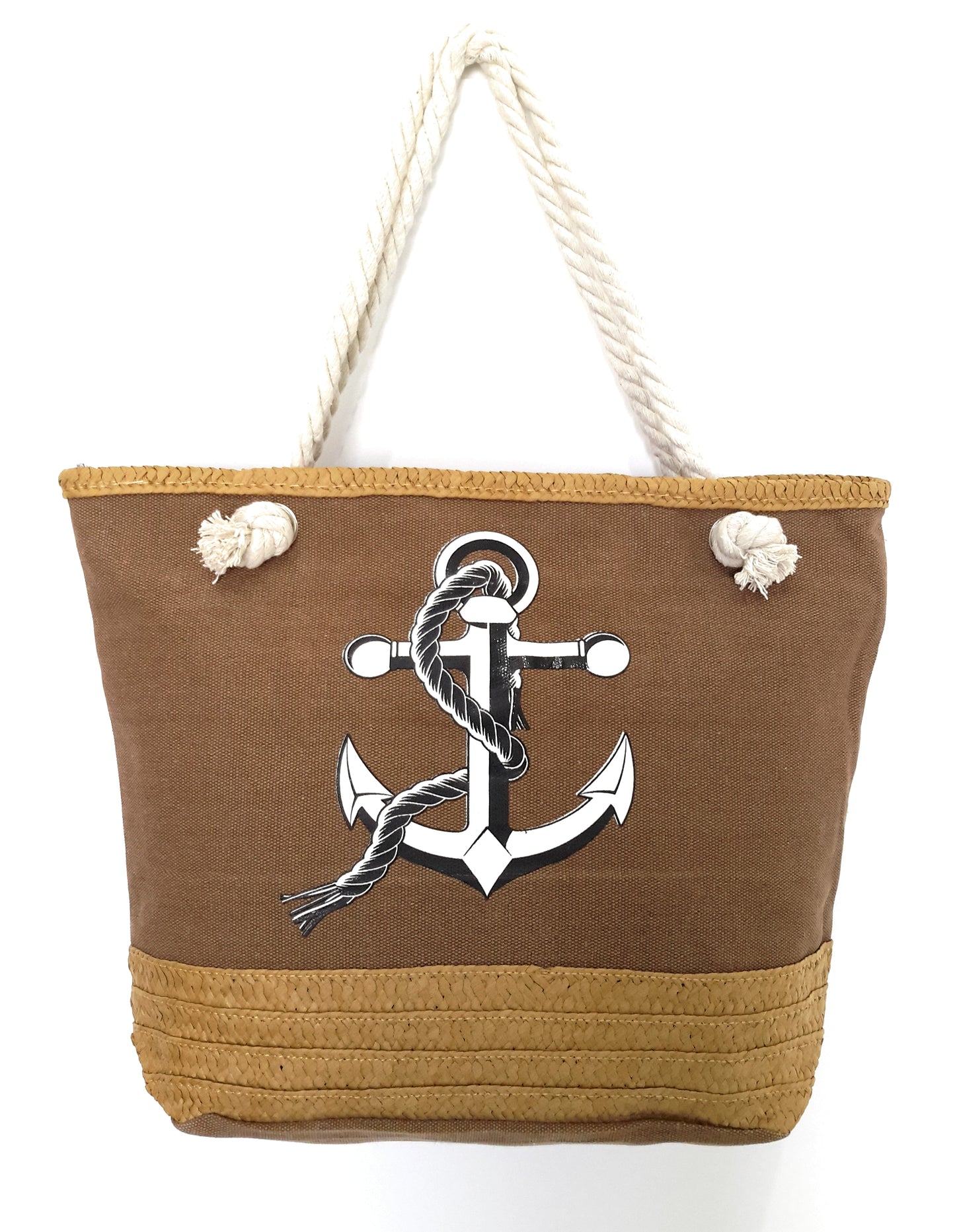 Bolso de Playa · Ancla Marrón