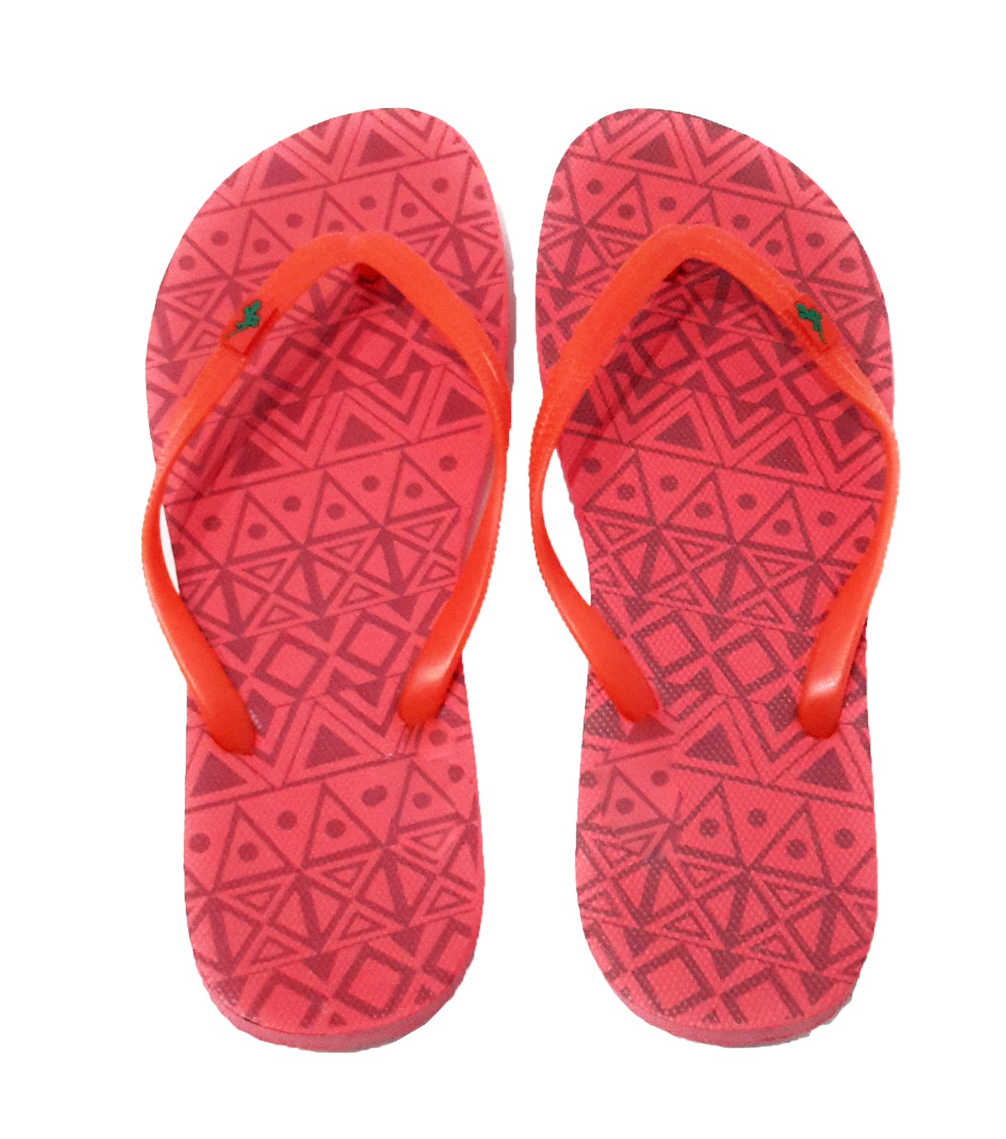 Chanclas de Mujer · Rectángulos Rojo T.36-T.41
