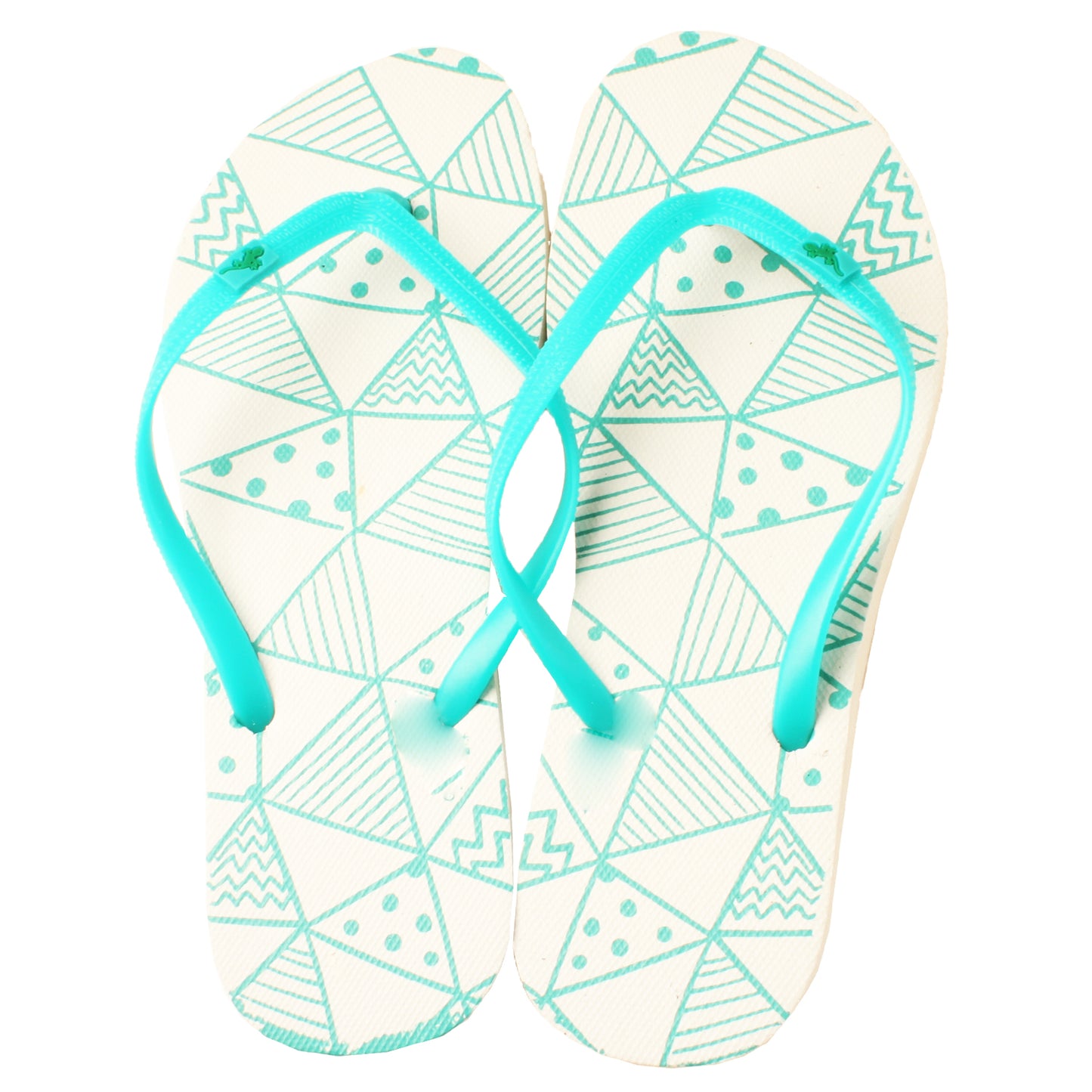 Chanclas de Mujer · Blanco Turquesa T.39 (última unidad!)