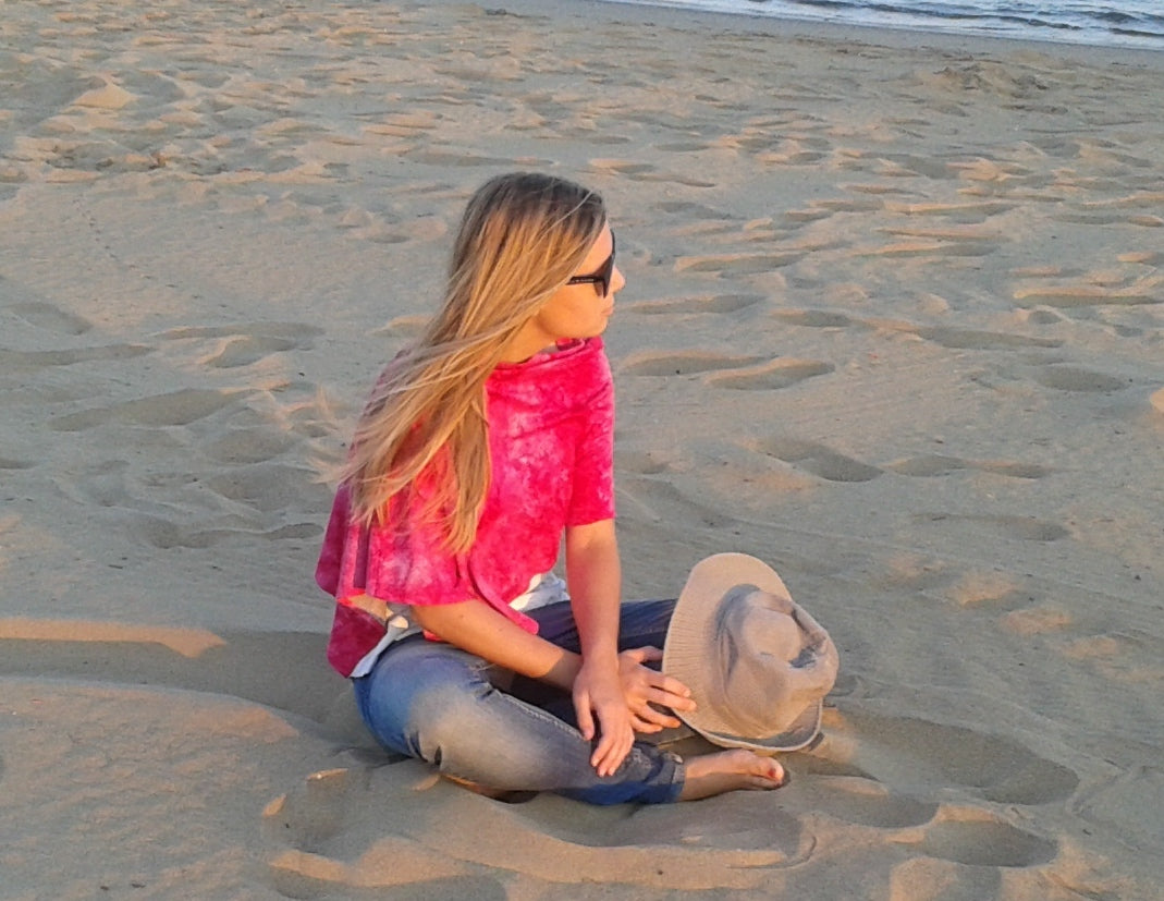 Bikini Cover Up · Batik Fucsia